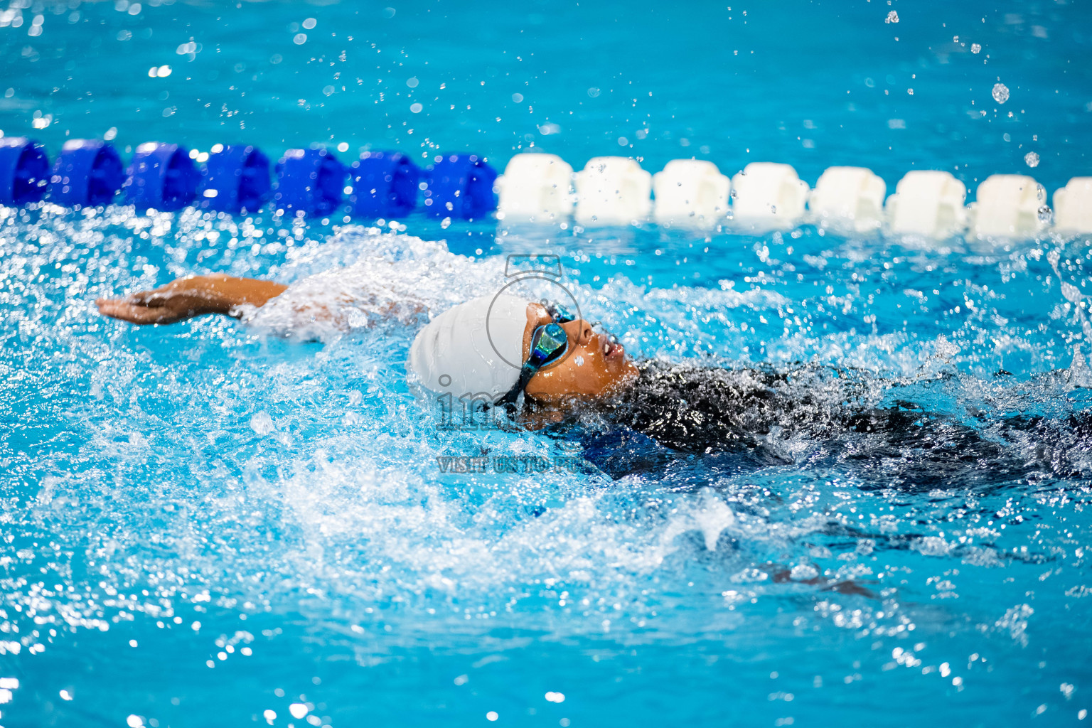 Day 3 of BML 6th National Kids Swimming Kids Festival 2025 held in Hulhumale', Maldives on Wednesday, 5th November 2024. 

Photos: Hassan Simah / images.mv
