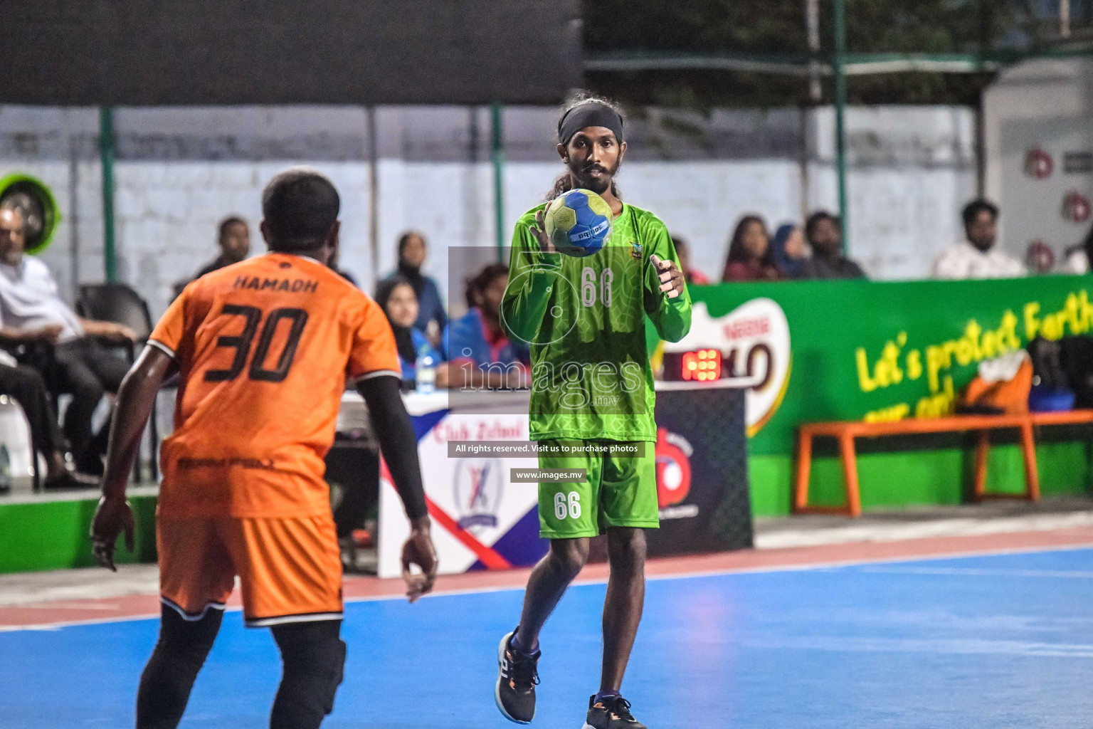 Final of Milo 6th Inter Office Handball Tournament 2022 - Photos by Nausham Waheed