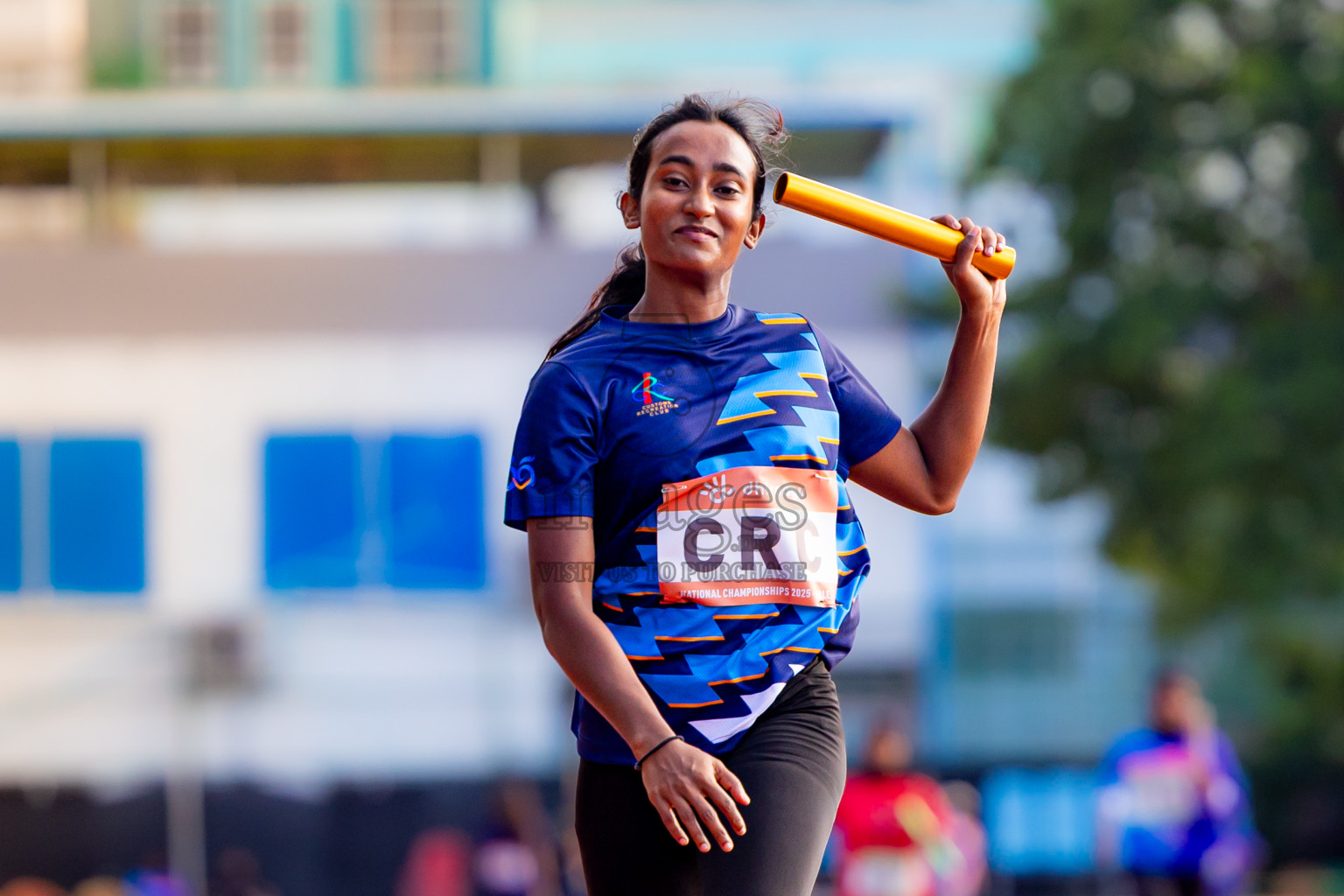 Day 3 of National Athletics Championship 2025 was held at Ekuveni Running Ground in Male', Maldives on Saturday, 16th August 2025. Photos: Nausham Waheed / images.mv