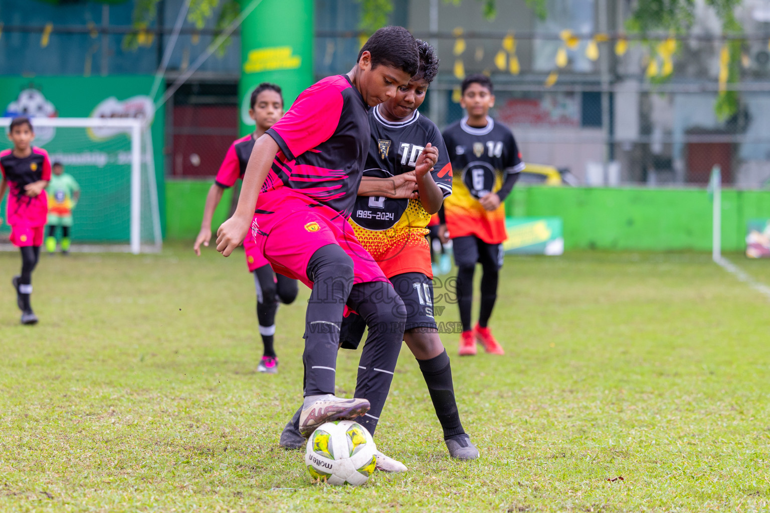 Day 2 of MILO Academy Championship 2024 - U12 was held at Henveiru Grounds in Male', Maldives on Friday, 5th July 2024. Photos: Mohamed Mahfooz Moosa / images.mv