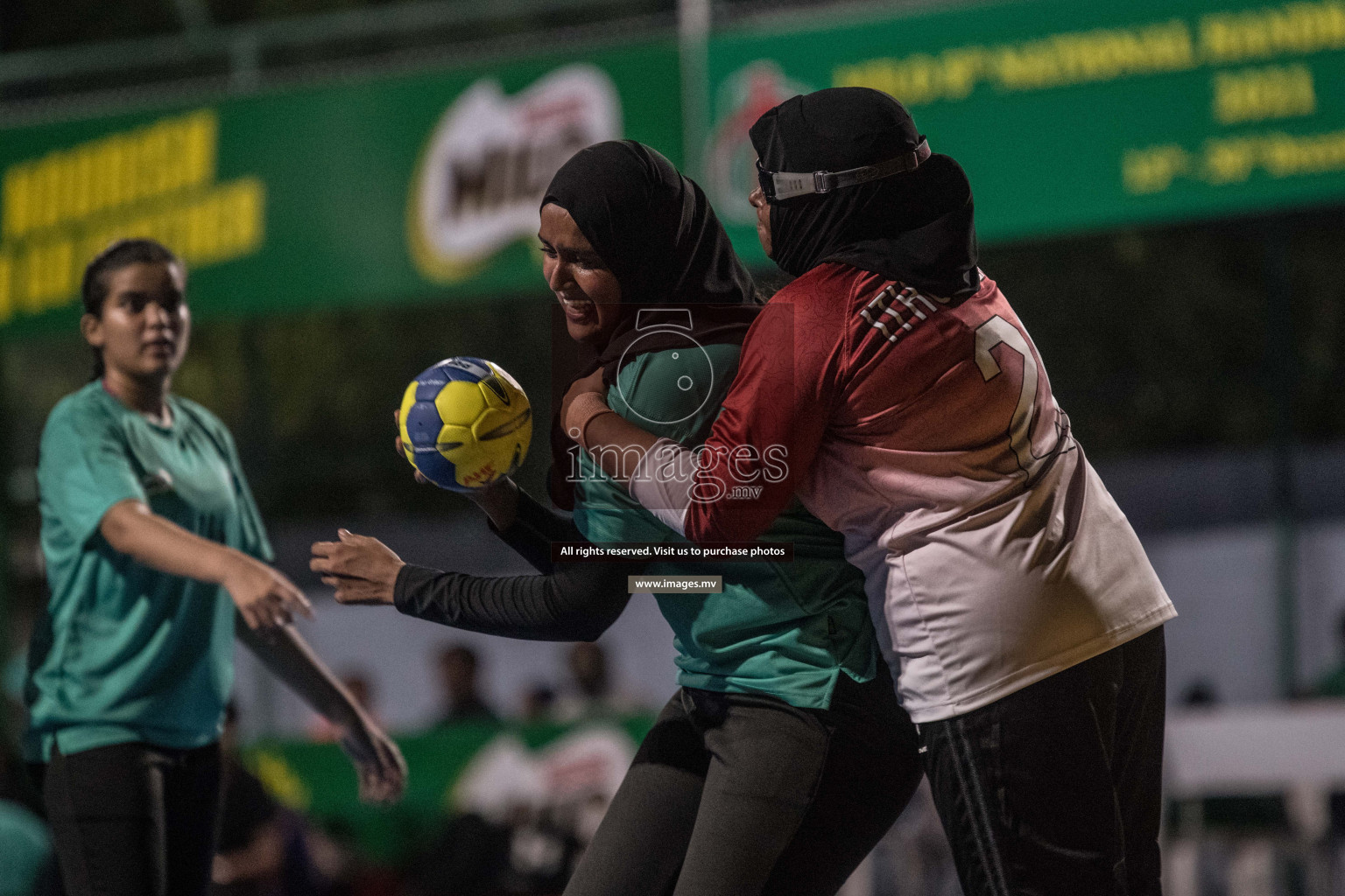 Milo 8th National Handball Tournament Day3, 17th December 2021, at Handball Ground, Male', Maldives. Photos by Nausham Waheed