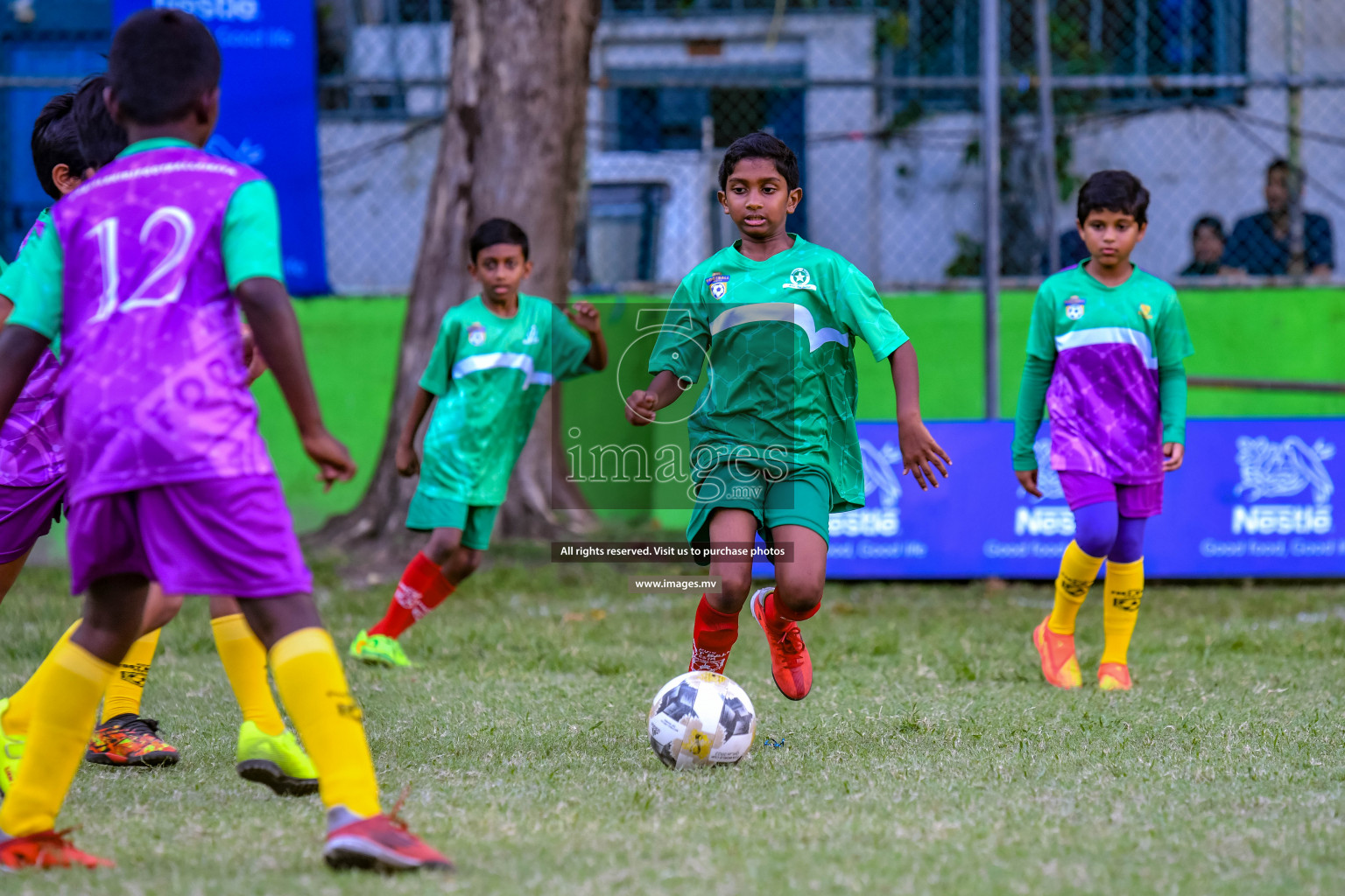 Day 2 of Milo Kids Football Fiesta 2022 was held in Male', Maldives on 20th October 2022. Photos: Nausham Waheed/ images.mv