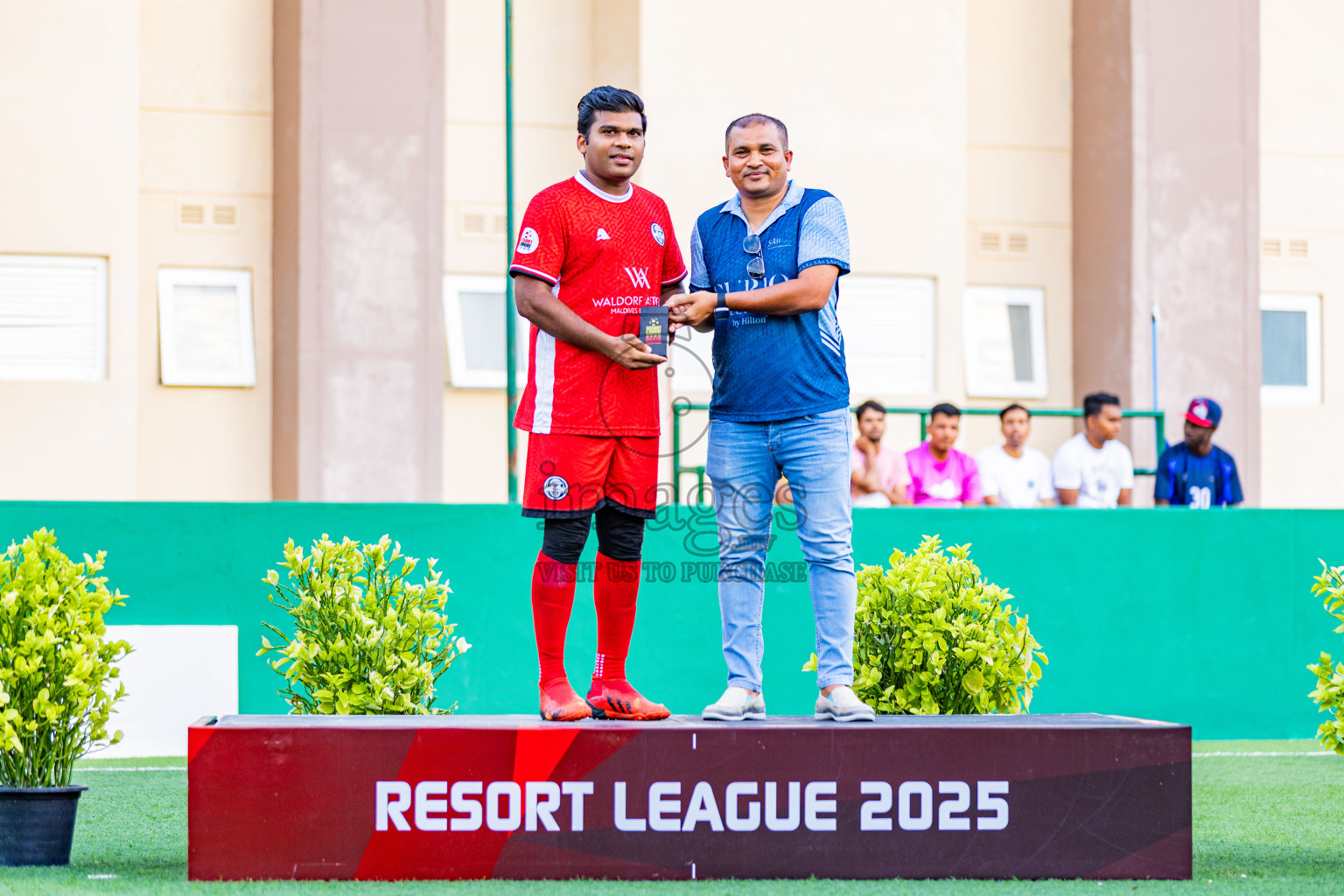 Waldorf Astoria vs SAII Lagoon in Finals of Resort League 2025 (South Male Zone) was held on Sunday, 19th October 2025 in Crossroads's Maldives, Photos: Areef Adam / images.mv
