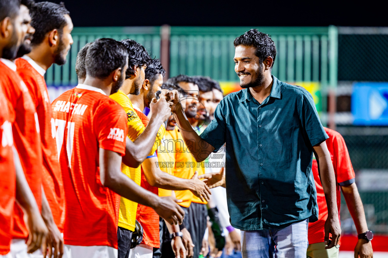 K Guraidhoo vs K Kaashidhoo in Day 10 of Golden Futsal Challenge 2025 was held on Tuesday, 14th January 2025, in Hulhumale', Maldives Photos: Nausham Waheed / images.mv