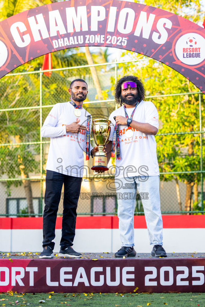 Final of Resort League 2025 (Dhaalu Zone) was held on Saturday, 24th May 2025 in Niyama Private island, Dhaalu Atoll, Maldives. Photos: Nausham Waheed / images.mv