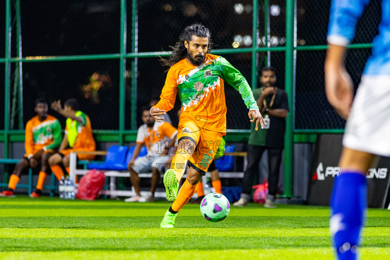 UNF vs Holiday SC in Day 8 of BG Futsal Challenge 2024 was held on Tuesday, 19th March 2024, in Male', Maldives Photos: Nausham Waheed / images.mv