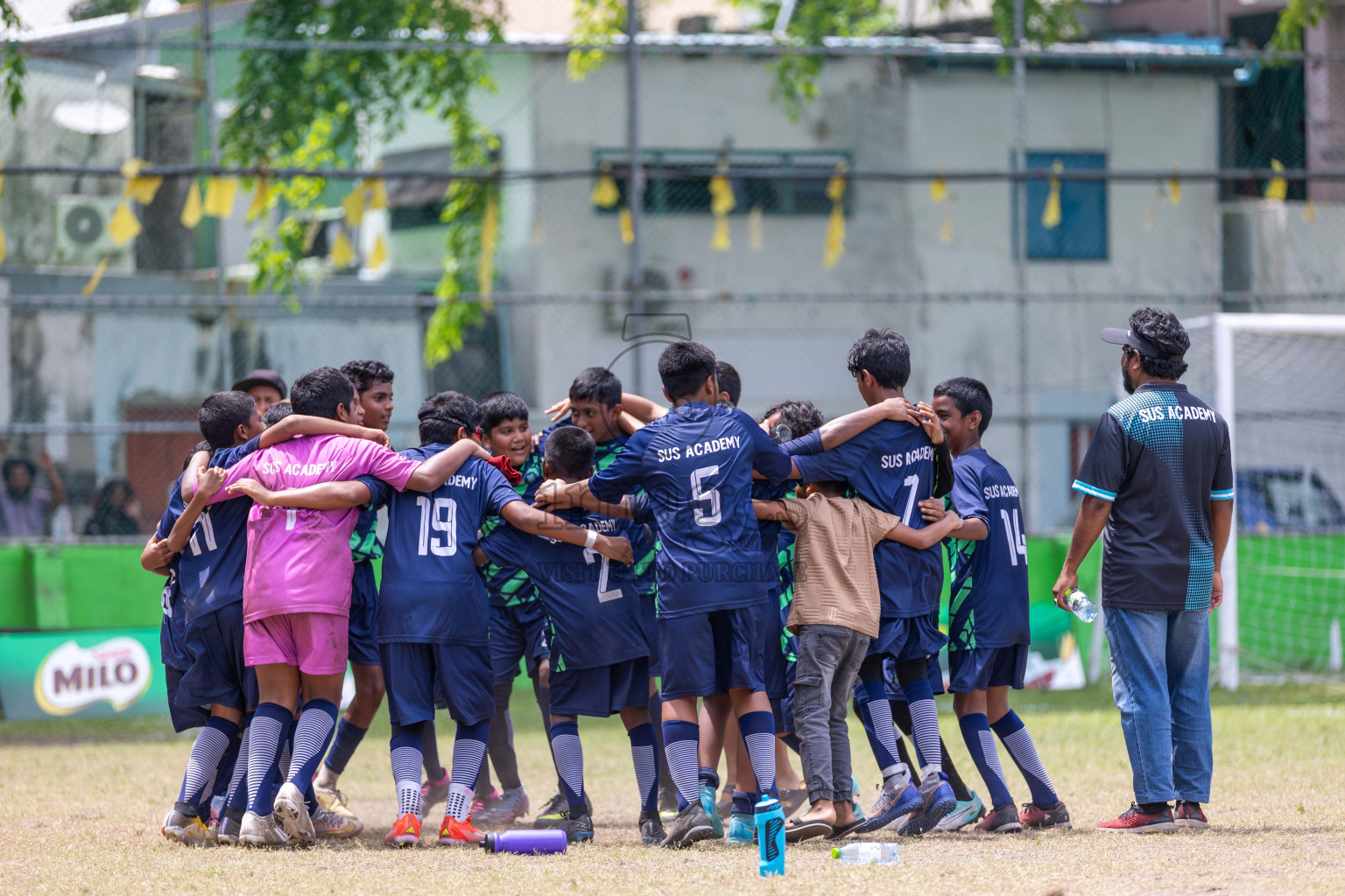 Day 3 of MILO Academy Championship 2024 - U12 was held at Henveiru Grounds in Male', Maldives on Thursday, 7th July 2024. Photos: Shuu Abdul Sattar / images.mv