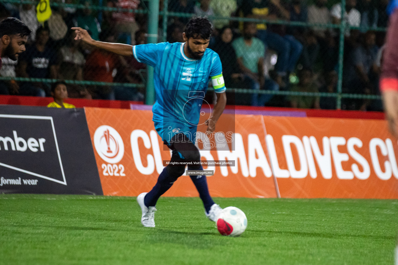 MACL vs Trade Club in Club Maldives Cup 2022 was held in Hulhumale', Maldives on Sunday, 9th October 2022. Photos: Hassan Simah / images.mv