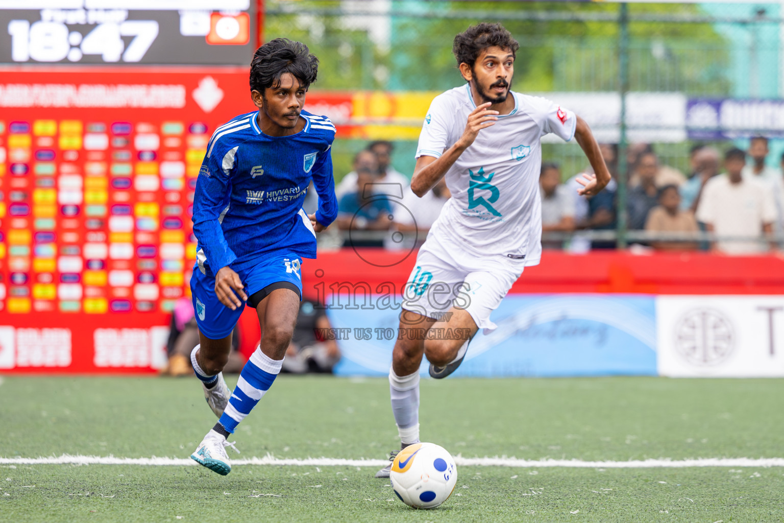AA. Mathiveri VS AA. Thoddoo in Atoll Round Final on Day 20 of Golden Futsal Challenge 2025 was held on Friday, 24th January 2025, in Hulhumale', Maldives. Photos: Ismail Thoriq / images.mv