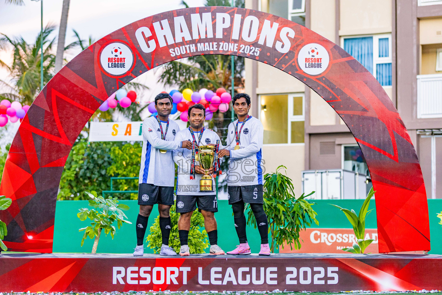 Waldorf Astoria vs SAII Lagoon in Finals of Resort League 2025 (South Male Zone) was held on Sunday, 19th October 2025 in Crossroads's Maldives, Photos: Areef Adam / images.mv