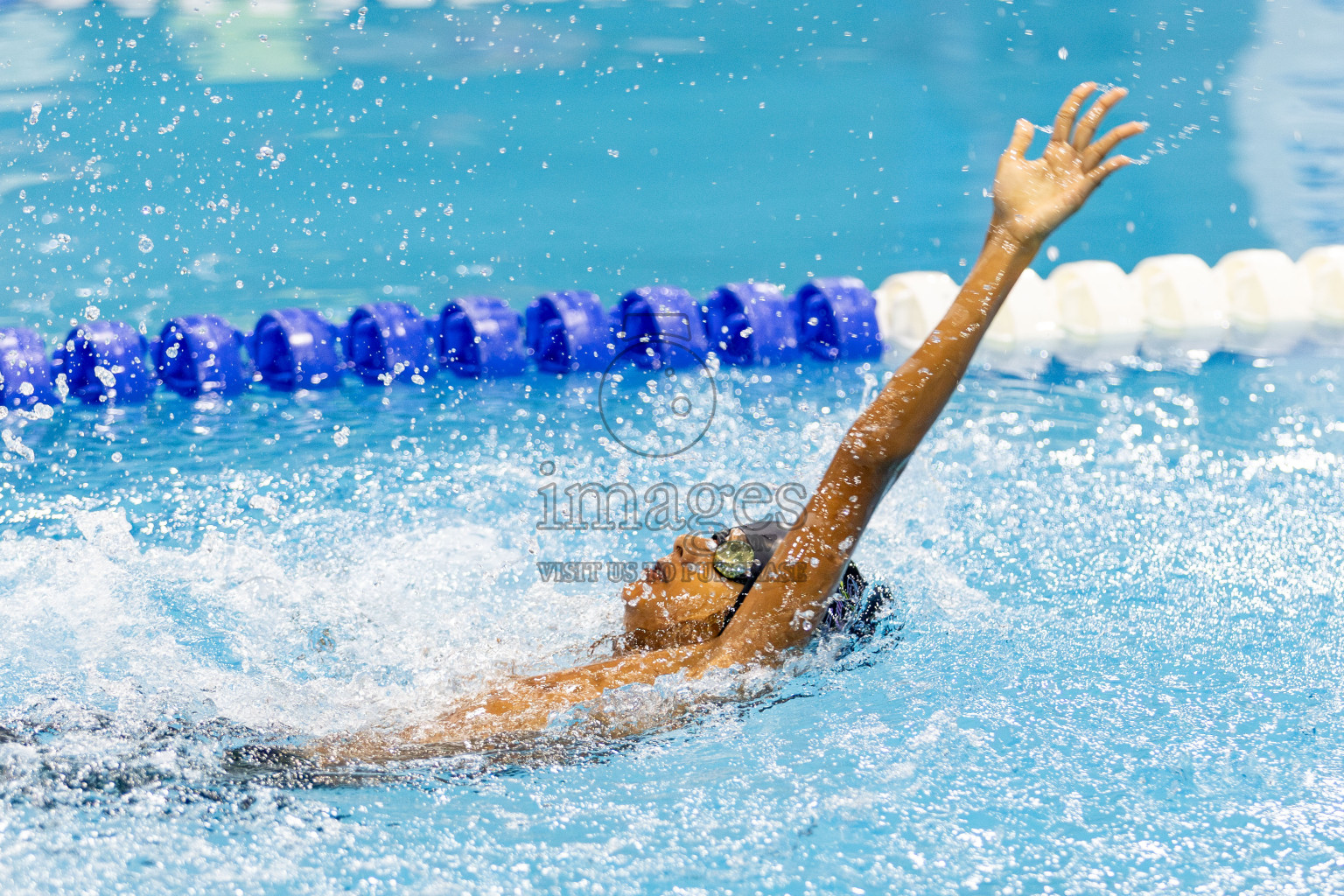 Day 4 of BML 6th National Kids Swimming Kids Festival 2025 held in Hulhumale', Maldives on Thursday, 6th November 2024. Photos: Hassan Simah / images.mv