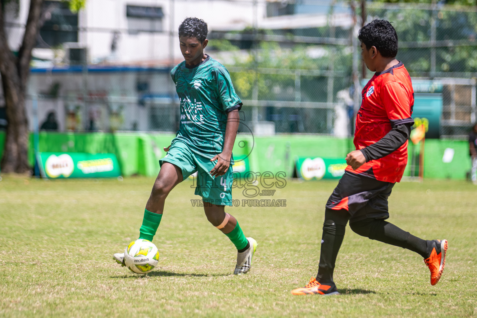 Day 3 of MILO Academy Championship 2025 (U14) was held on Saturday, 1st November 2025 at Henveiru Football Grounds, Male', Maldives . 

Photos: Hassan Simah / images.mv