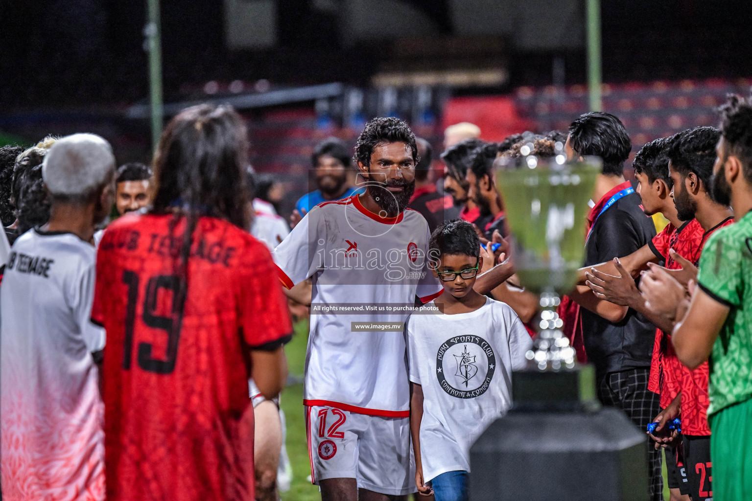 Buru Sports Club vs CLUB Teenage in the Final of 2nd Division 2022 on 17th Aug 2022, held in National Football Stadium, Male', Maldives Photos: Nausham Waheed / Images.mv