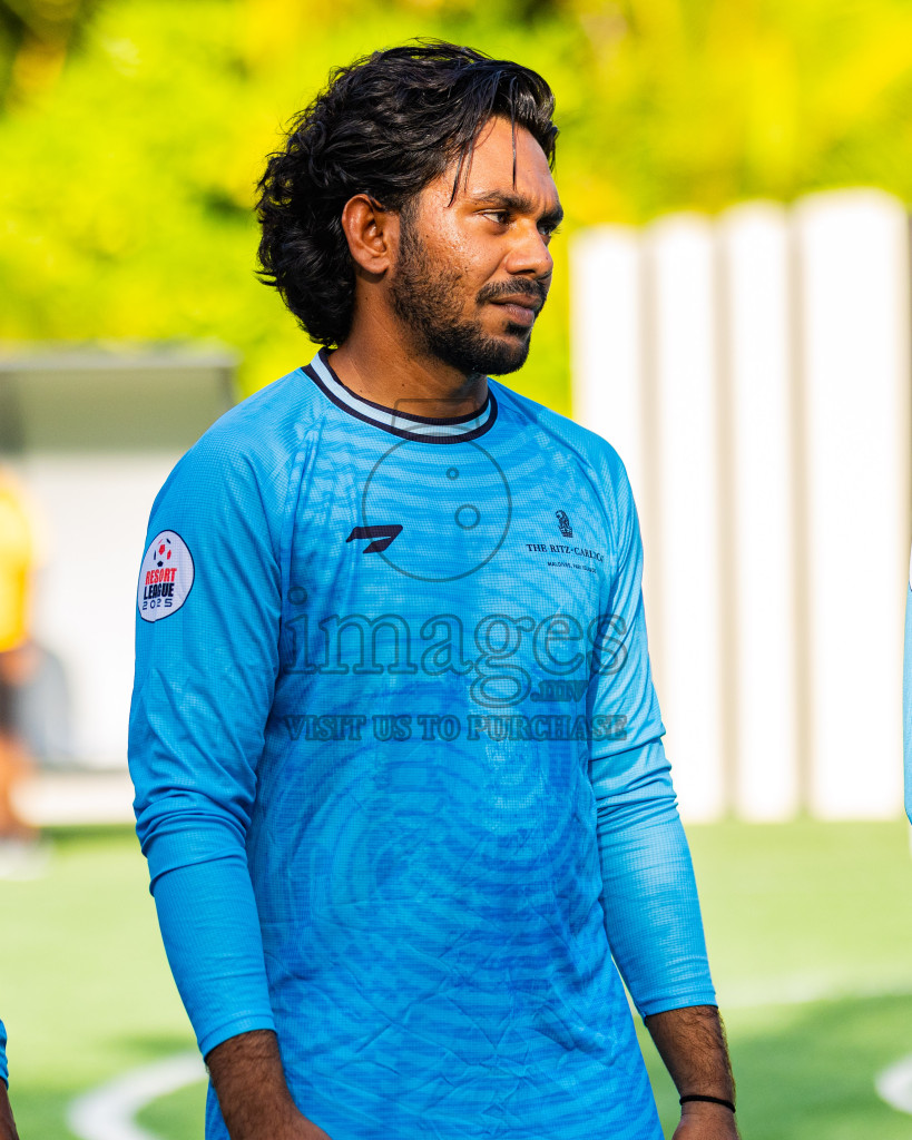 The Ritz Carlton vs Huvafen Fushi in Resort League 2025 (North Male Zone) day 17 was held on Friday, 19th September 2025 in One And Only Reethi Rah Maldives Resort, Photos: Areef Adam / images.mv