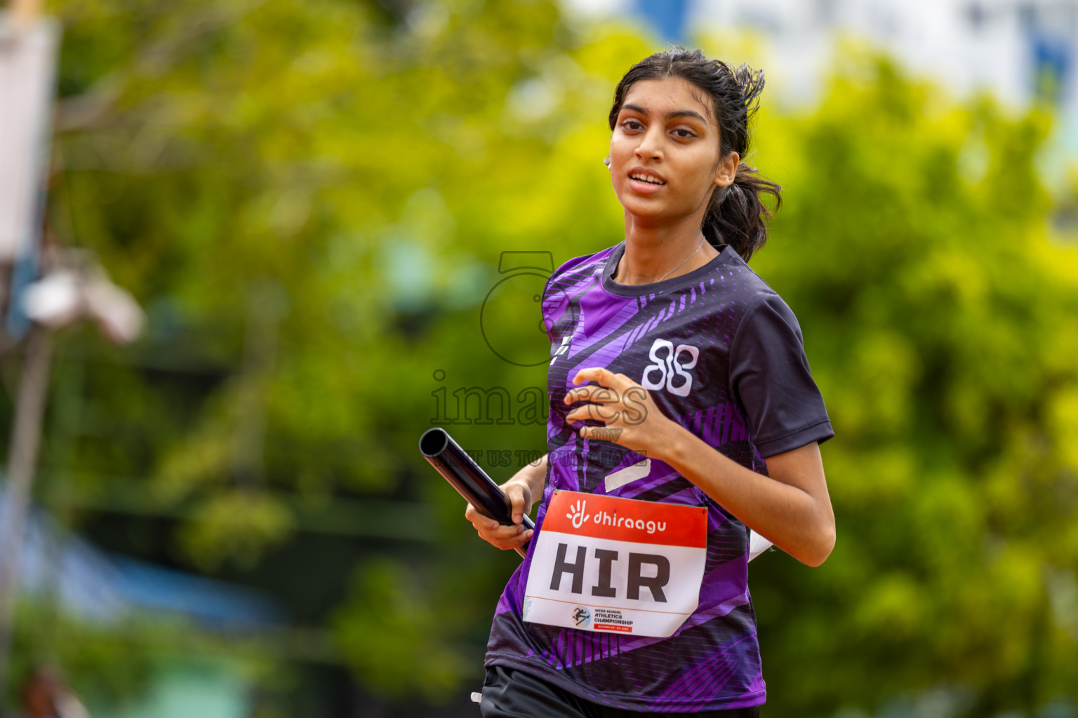 Day 6 of Inter-school Athletics Championship 2025 held in Ekuveni Synthetic Track, Male', Maldives on Sunday, 12th October 2025. Photos by: Ismail Thoriq / Images.mv