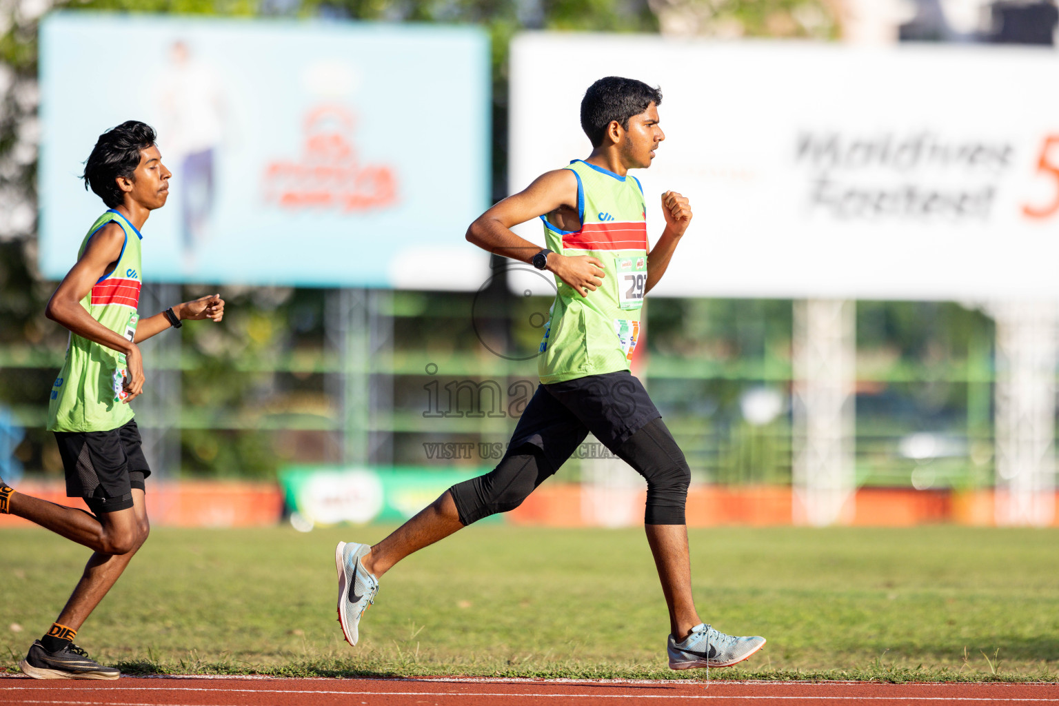Day 2 of 12th Milo Association Championships was held in Ekuveni Track at Male', Maldives on Friday, 25th April 2025. 
Photos: Hassan Simah / images.mv