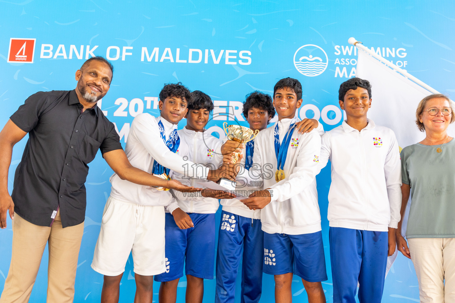 Closing ceremony of BML 20th Inter-School Swimming Competition was held in Hulhumale' Swimming Complex on Saturday, 19th October 2024. 
Photos: Ismail Thoriq