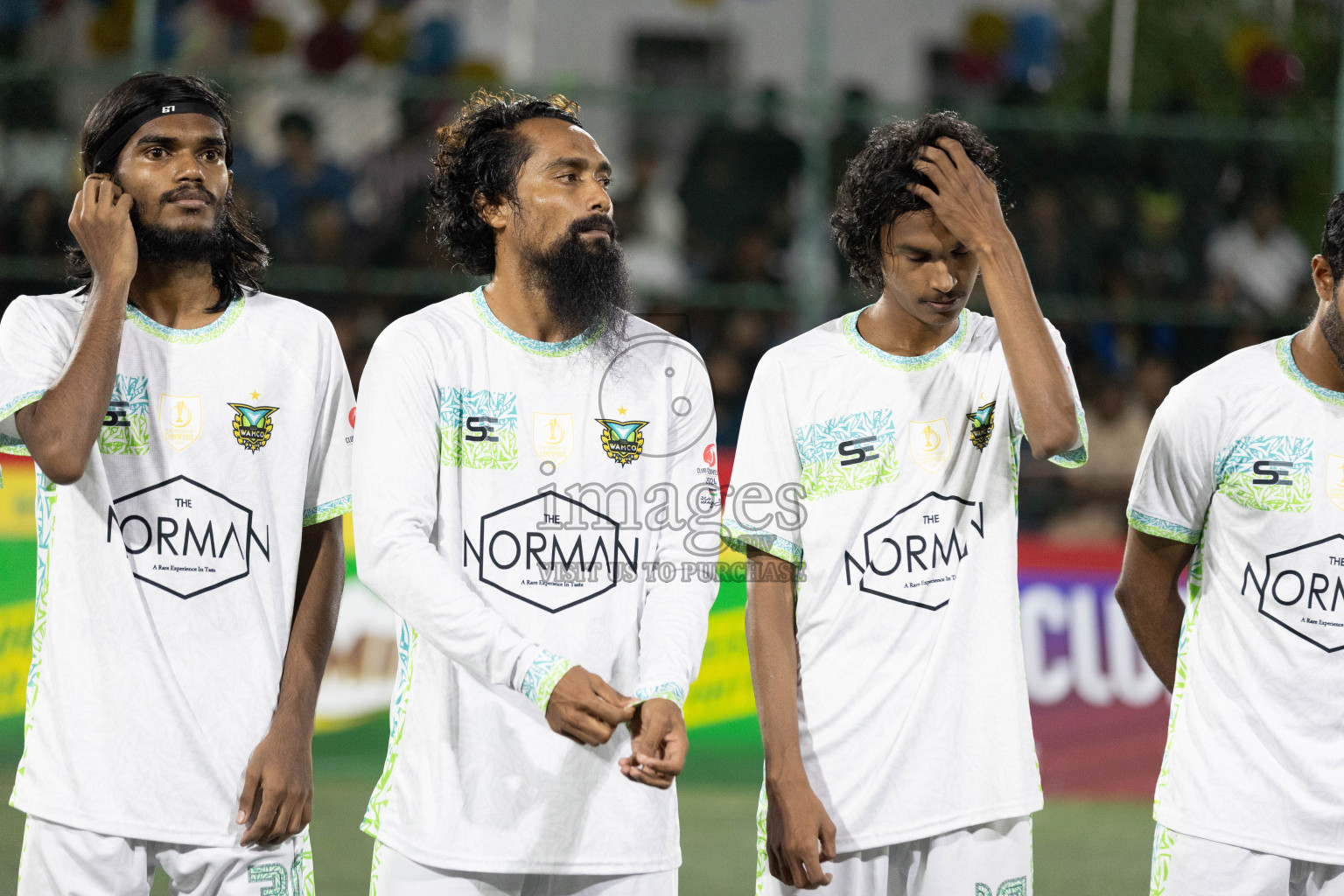 WAMCO vs STELCO RC in the Semi Finals of Club Maldives Cup 2024 held in Rehendi Futsal Ground, Hulhumale', Maldives on Monday, 14th October 2024. Photos: Hassan Simah / images.mv