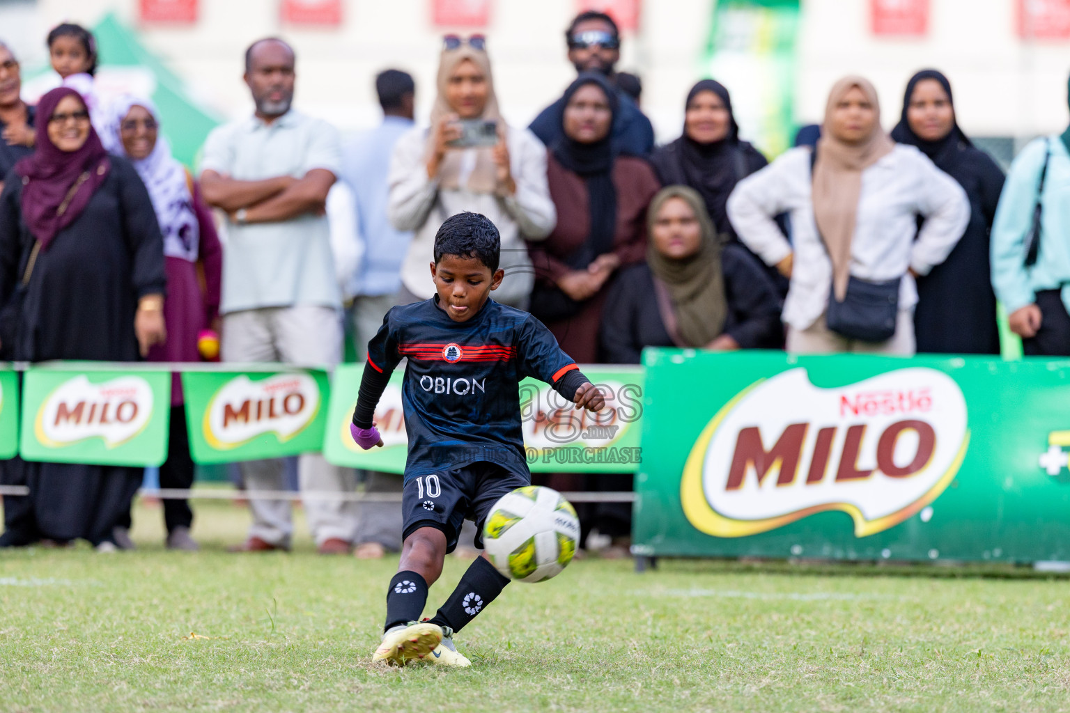 Day 2 of MILO SVAM Juniors 2025 (U-8) was held at Henveiru Stadium in Male', Maldives on Friday, 27th June 2025. 

Photos: Hassan Simah / images.mv