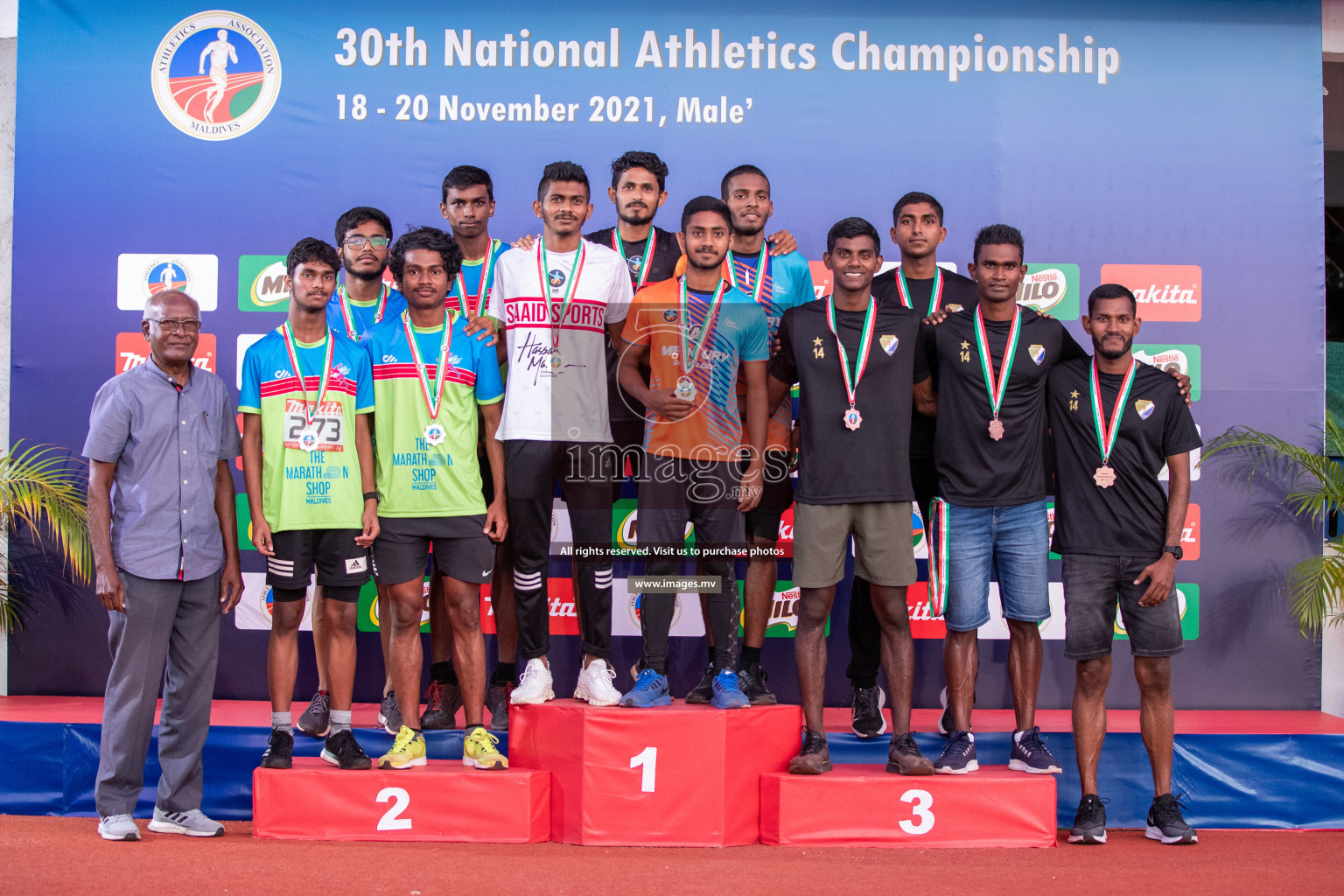 Day 3 from 30th National Athletics Championship 2021 held from 18 - 20 November 2021 in Ekuveni Synthetic Track