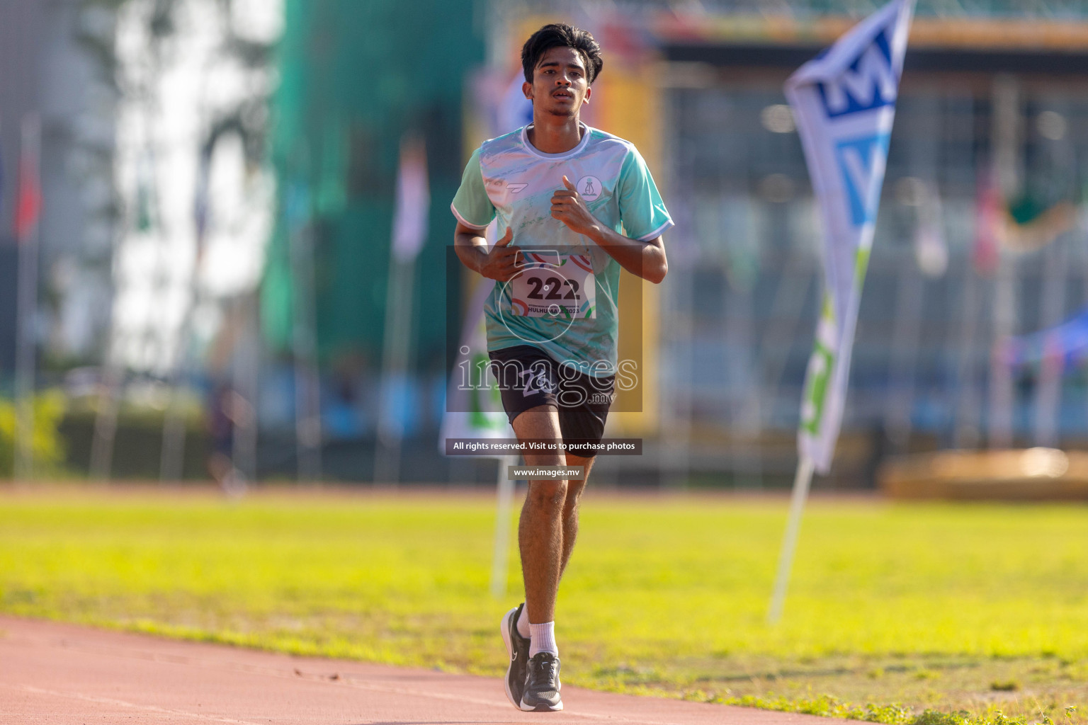 Final Day of Inter School Athletics Championship 2023 was held in Hulhumale' Running Track at Hulhumale', Maldives on Friday, 19th May 2023. Photos: Ismail Thoriq / images.mv