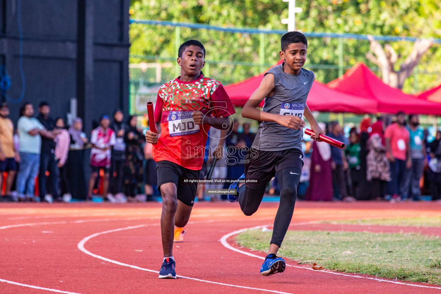 Day 3 of Inter-School Athletics Championship held in Male', Maldives on 25th May 2022. Photos by: Nausham Waheed / images.mv