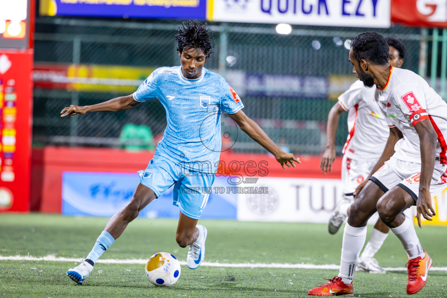 HA Dhidhdhoo vs HA Maarandhoo in Haa Alifu Atoll Semi Final on Day 23 of Golden Futsal Challenge 2025 was held on Monday , 27th January 2025, in Hulhumale', Maldives.
Photos: Ismail Thoriq / images.mv