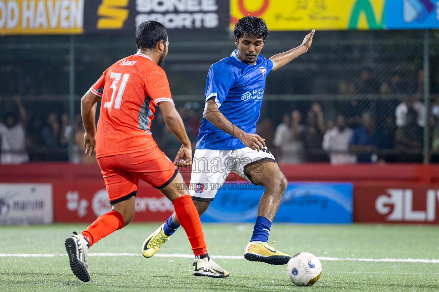 HA Filladhoo vs HA Hoarafushi in Day 5 of Golden Futsal Challenge 2025 on Thursday, 9th January 2025, in Hulhumale', Maldives
Photos: Ismail Thoriq / images.mv
