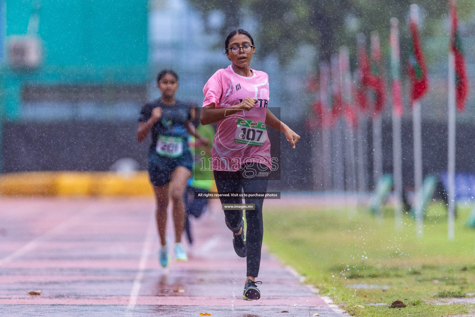 Day 2 of National Athletics Championship 2023 was held in Ekuveni Track at Male', Maldives on Friday, 24th November 2023. Photos: Nausham Waheed / images.mv