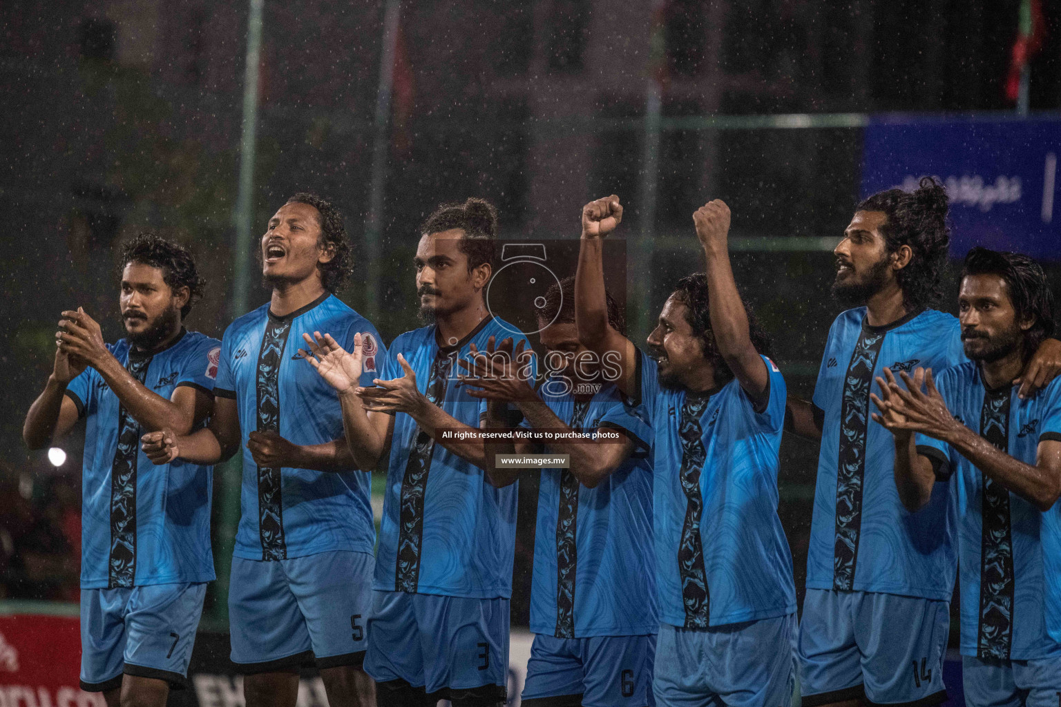 Team FSM vs Club HDC in the Quarter Finals of Club Maldives 2021 held at Hulhumale;, on 12th December 2021 Photos: Nausham Waheed