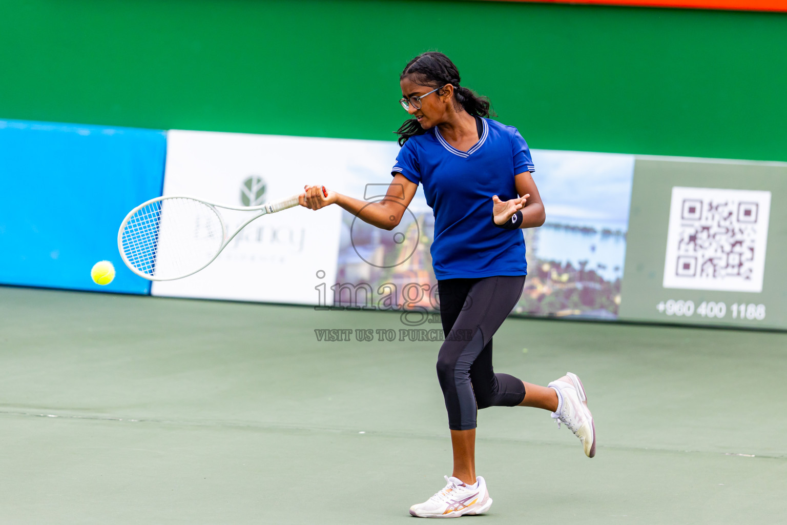 Day 1 of ATF Maldives Junior Open Tennis was held in Male' Tennis Court, Male', Maldives on Monday, 9th December 2024. Photos: Nausham Waheed / images.mv