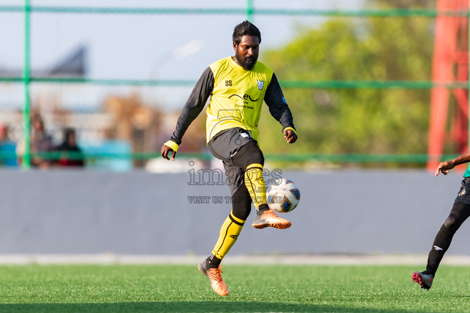 Baburu SC vs Kanmathi Juniors from Semi Final of Manadhoo Council Cup 2024 in N Manadhoo Maldives on Sunday, 25th February 2023. Photos: Nausham Waheed / images.mv