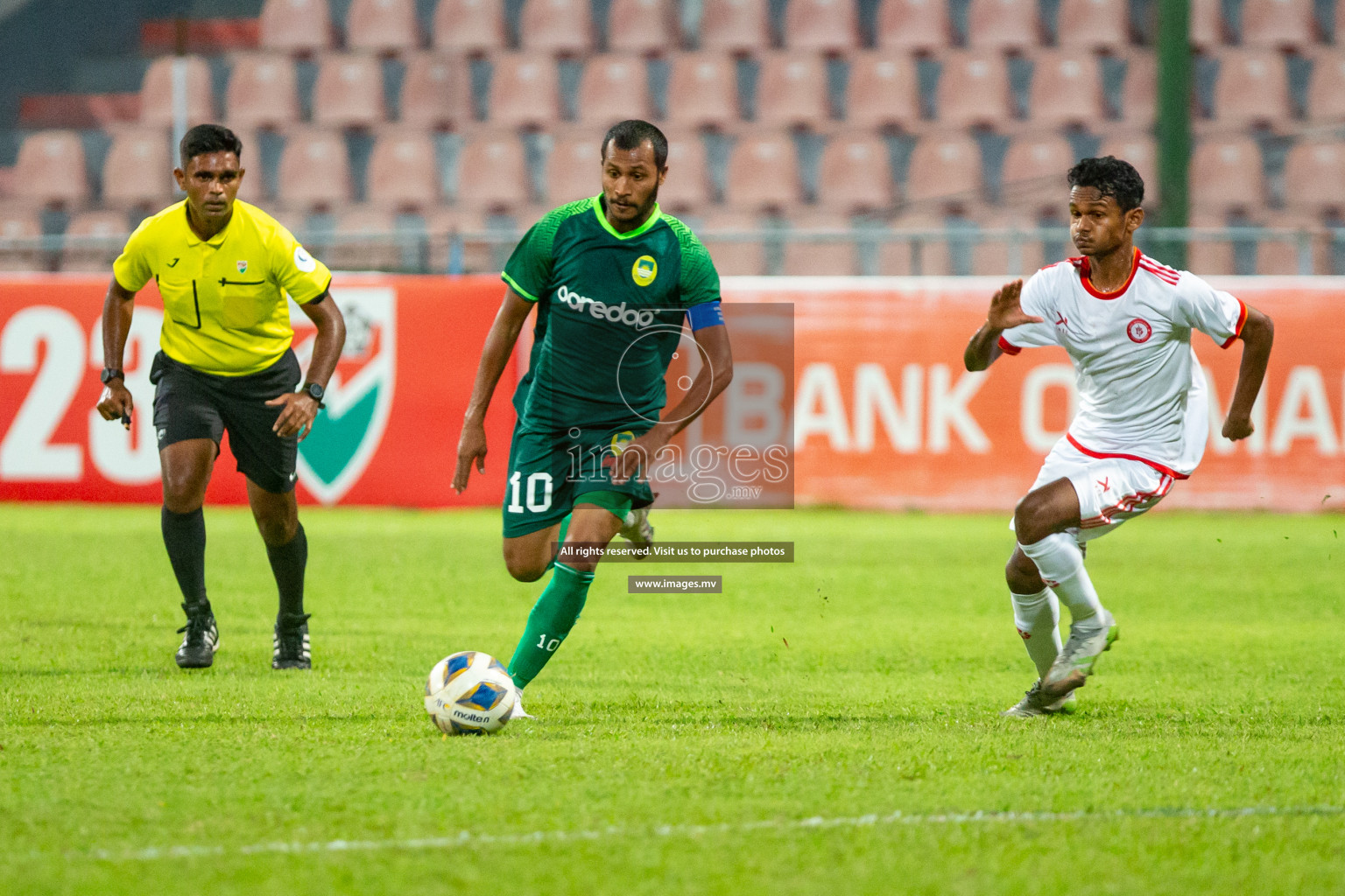 Maziya Sports & Recreation vs Buru Sports Club in President's Cup 2023, held on 20 April 2023 in National Football Stadium, Male', Maldives Photos: Hassan Simah, Mohamed Mahfooz