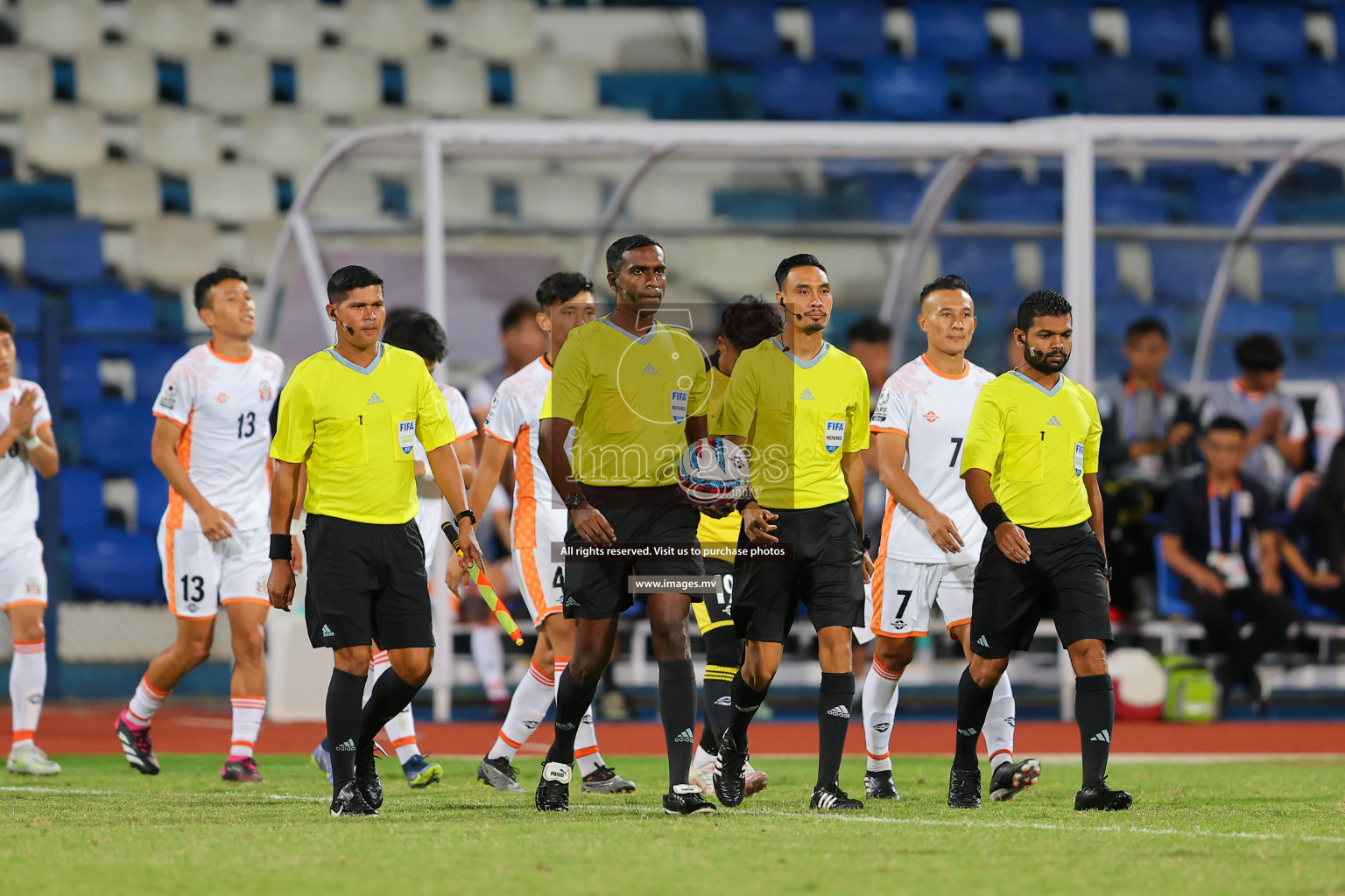 Bhutan vs Bangladesh in SAFF Championship 2023 held in Sree Kanteerava Stadium, Bengaluru, India, on Wednesday, 28th June 2023. Photos: Nausham Waheed / images.mv