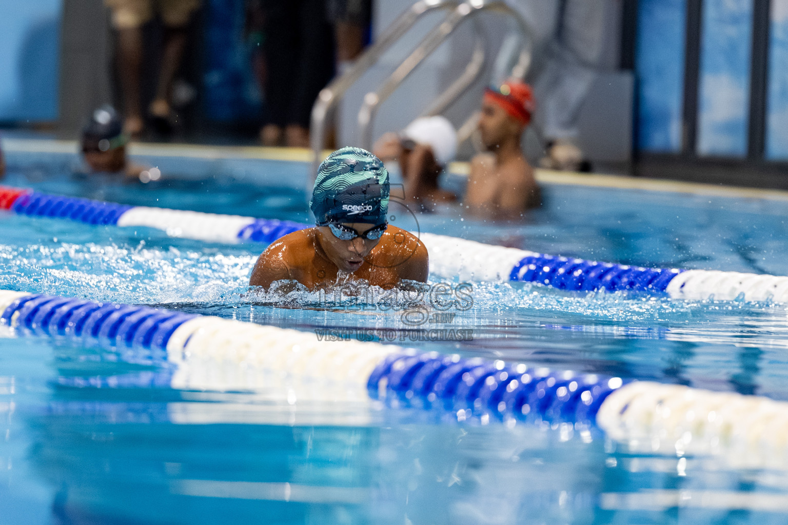 Day 5 of BML 21st Interschool Swimming Competition 2025 was held in Hulhumale' Swimming Pool, Hulhumale', Maldives on Wednesday, 15th October 2025. 
Photos: Hassan Simah / images.mv