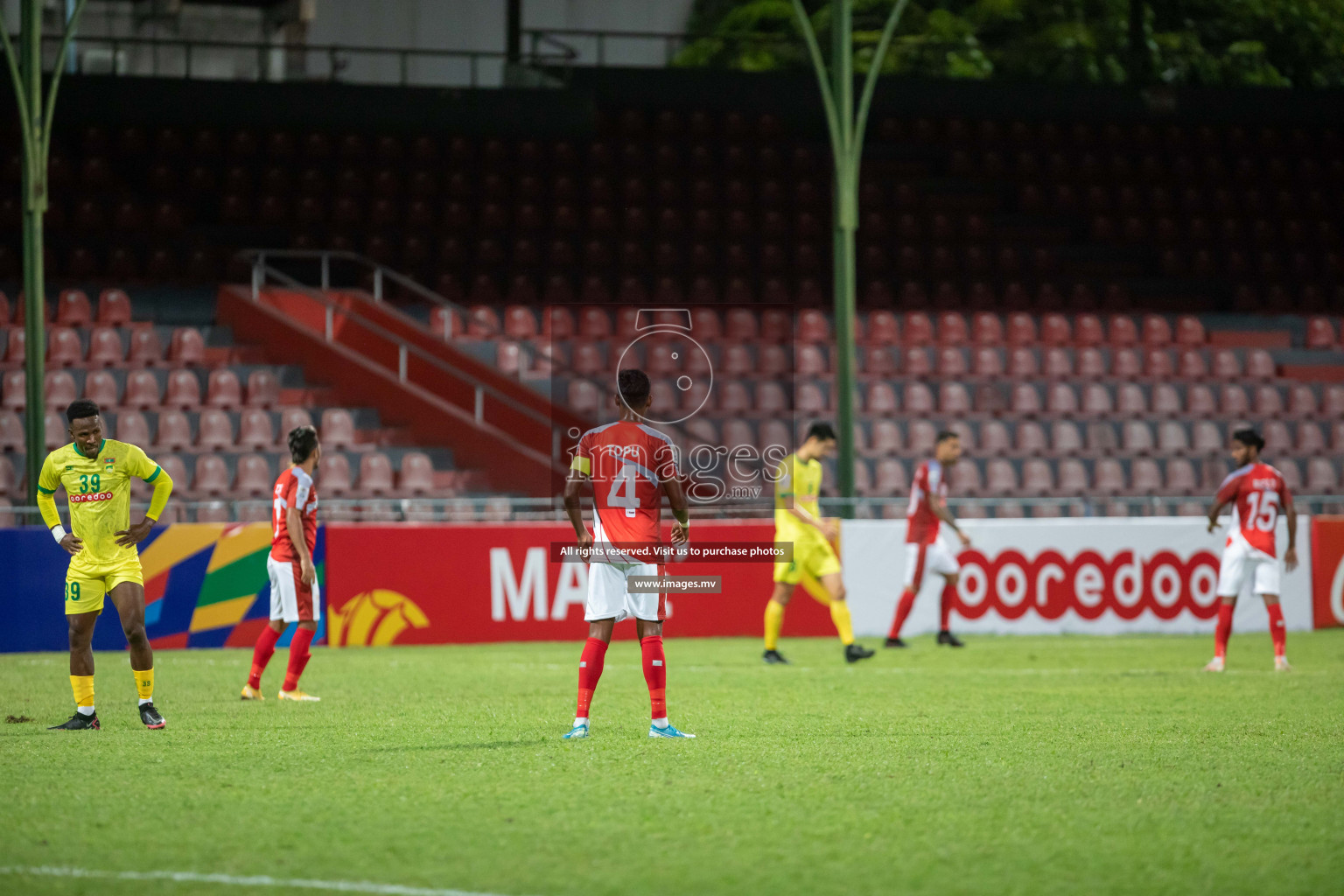 AFC Cup 2021 - Bashundhara Kings vs Maziya SRC in Male', Maldives on 18 August 2021.