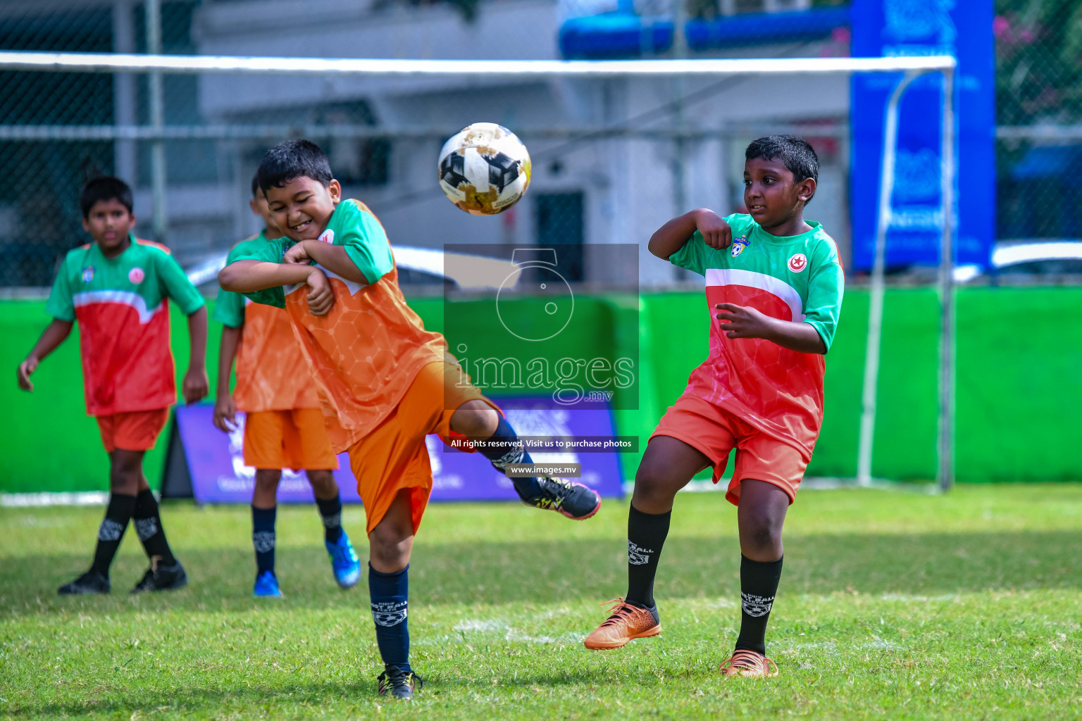 Day 1 of Milo Kids Football Fiesta 2022 was held in Male', Maldives on 19th October 2022. Photos: Nausham Waheed/ images.mv