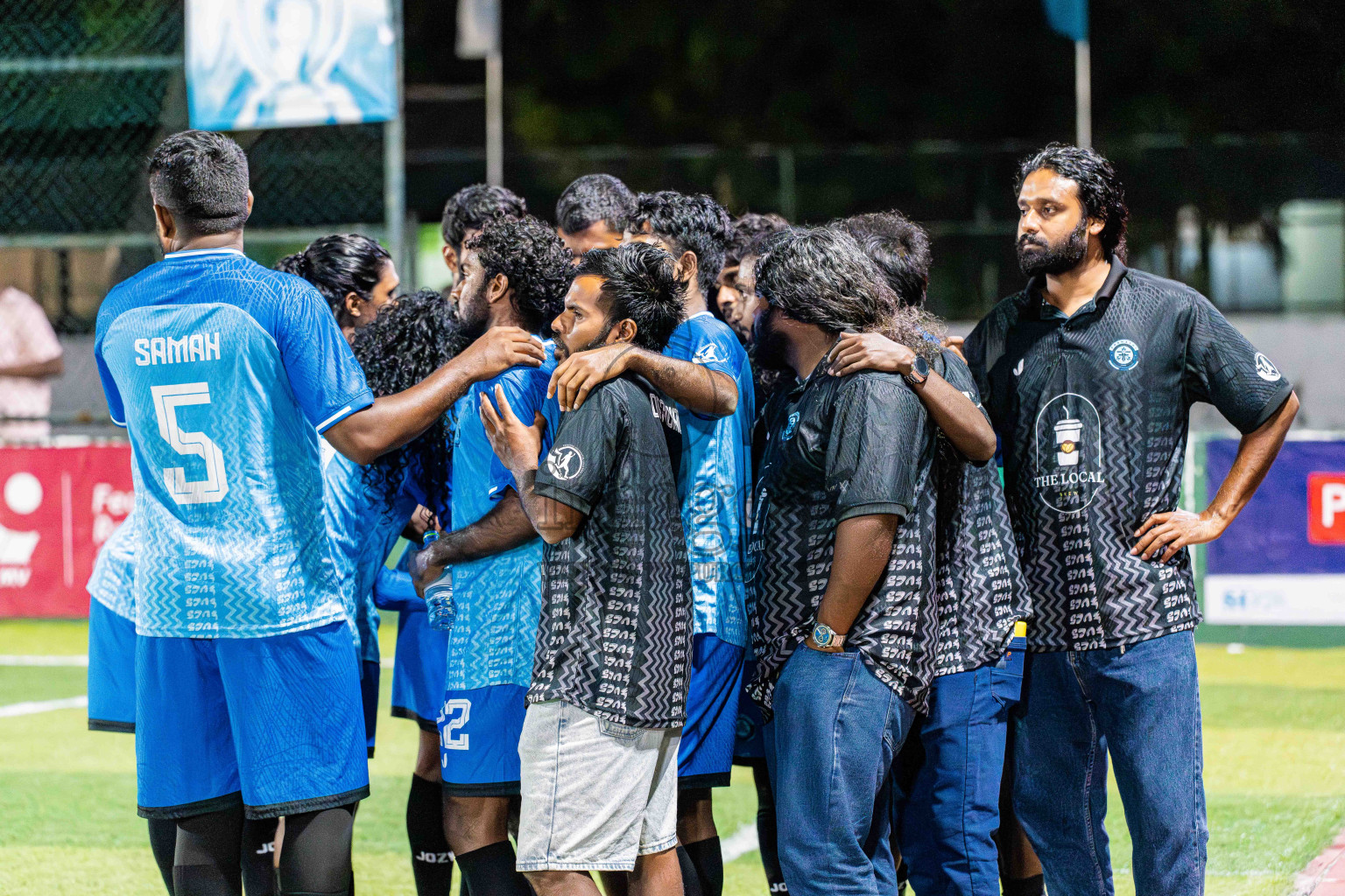 Foemathi VS Lecrose SC in Day 5 - Fonadhoo Youth Futsal Challenge 2025 held in Fonadhoo Futsal Stadium, L. Fonadhoo, Maldives on Thursday, 30th October 2025 Photos: Arif Rasheed / images.mv