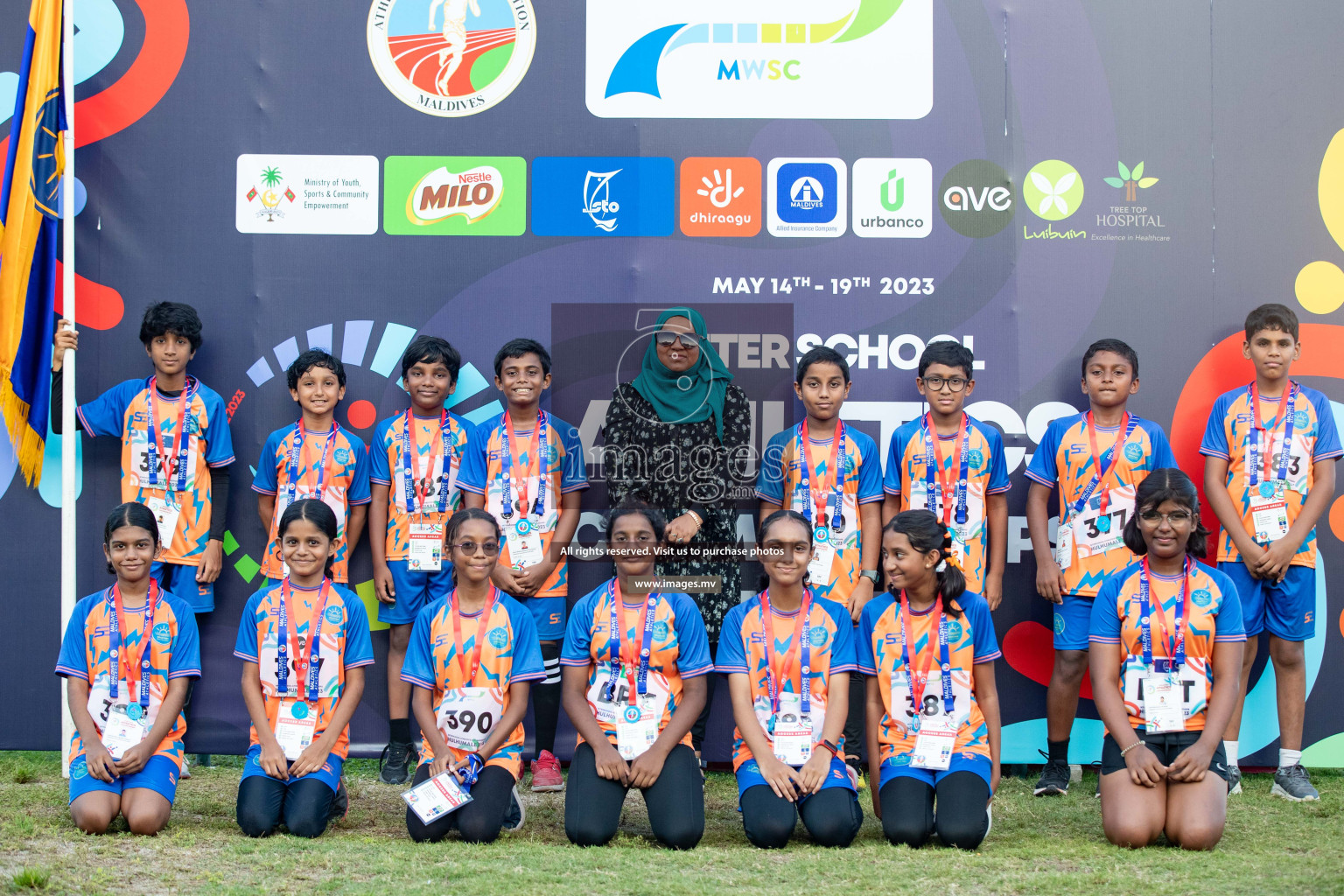 Day five of Inter School Athletics Championship 2023 was held at Hulhumale' Running Track at Hulhumale', Maldives on Wednesday, 18th May 2023. Photos: Nausham Waheed / images.mv