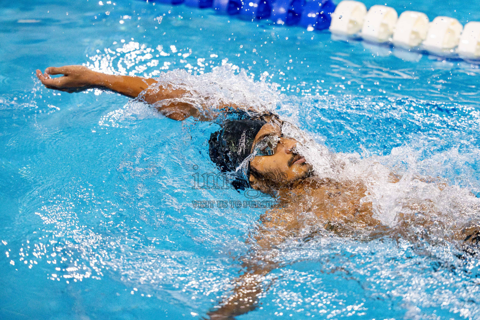 Day 4 of National Swimming Championship 2024 held in Hulhumale', Maldives on Monday, 16th December 2024. Photos: Hassan Simah / images.mv