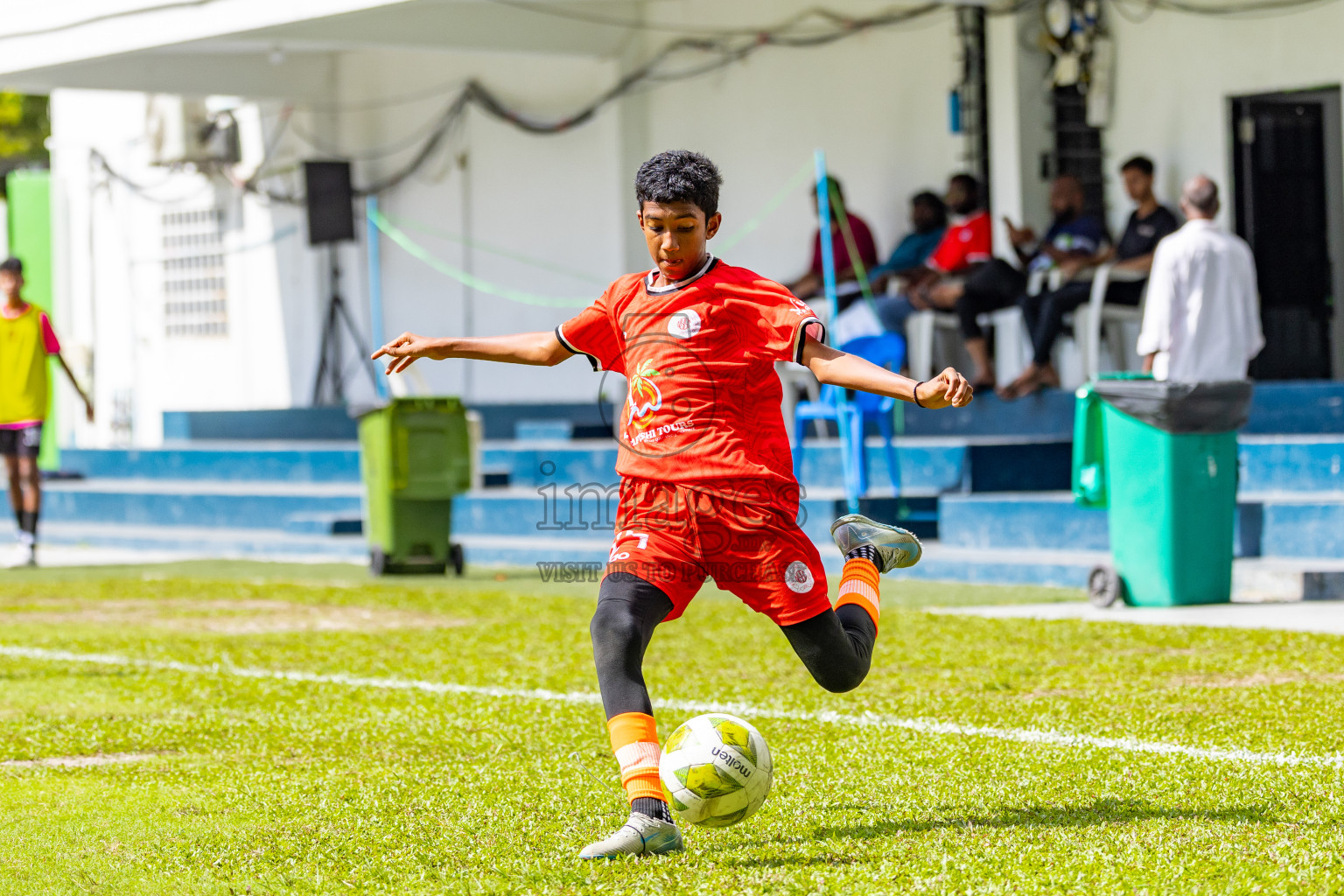Day 5 of MILO Academy Championship 2025 (U14) was held on Monday, 3rd November 2025 at Henveiru Football Grounds, Male', Maldives . 

Photos: Mohamed Mahfooz Moosa / images.mv