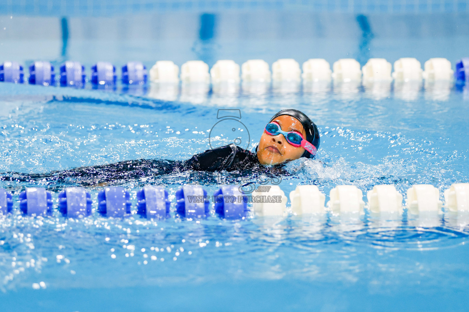 Day 1 of BML 6th National Kids Swimming Kids Festival 2025 held in Hulhumale', Maldives on Monday, 3rd November 2024. Photos: Hassan Simah / images.mv