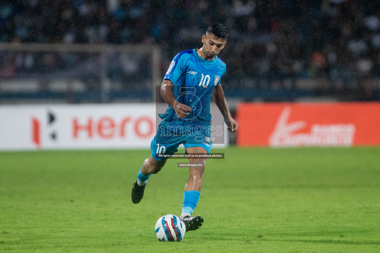 India vs Pakistan in the opening match of SAFF Championship 2023 held in Sree Kanteerava Stadium, Bengaluru, India, on Wednesday, 21st June 2023. Photos: Nausham Waheed / images.mv