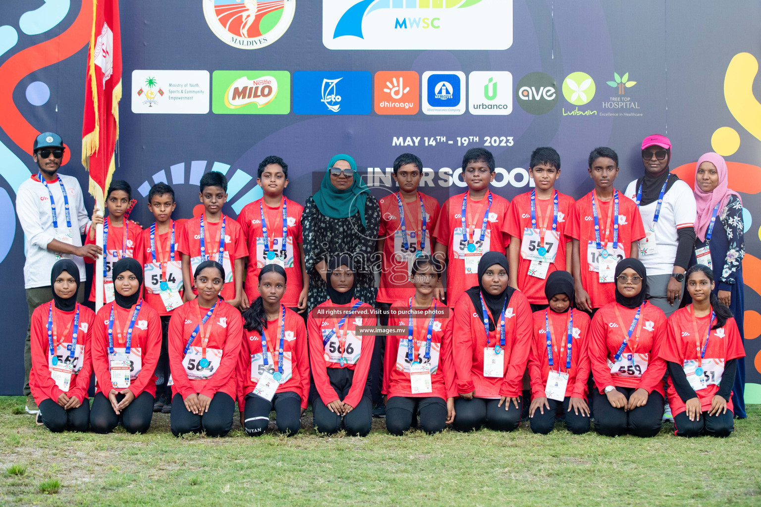 Day five of Inter School Athletics Championship 2023 was held at Hulhumale' Running Track at Hulhumale', Maldives on Wednesday, 18th May 2023. Photos: Nausham Waheed / images.mv