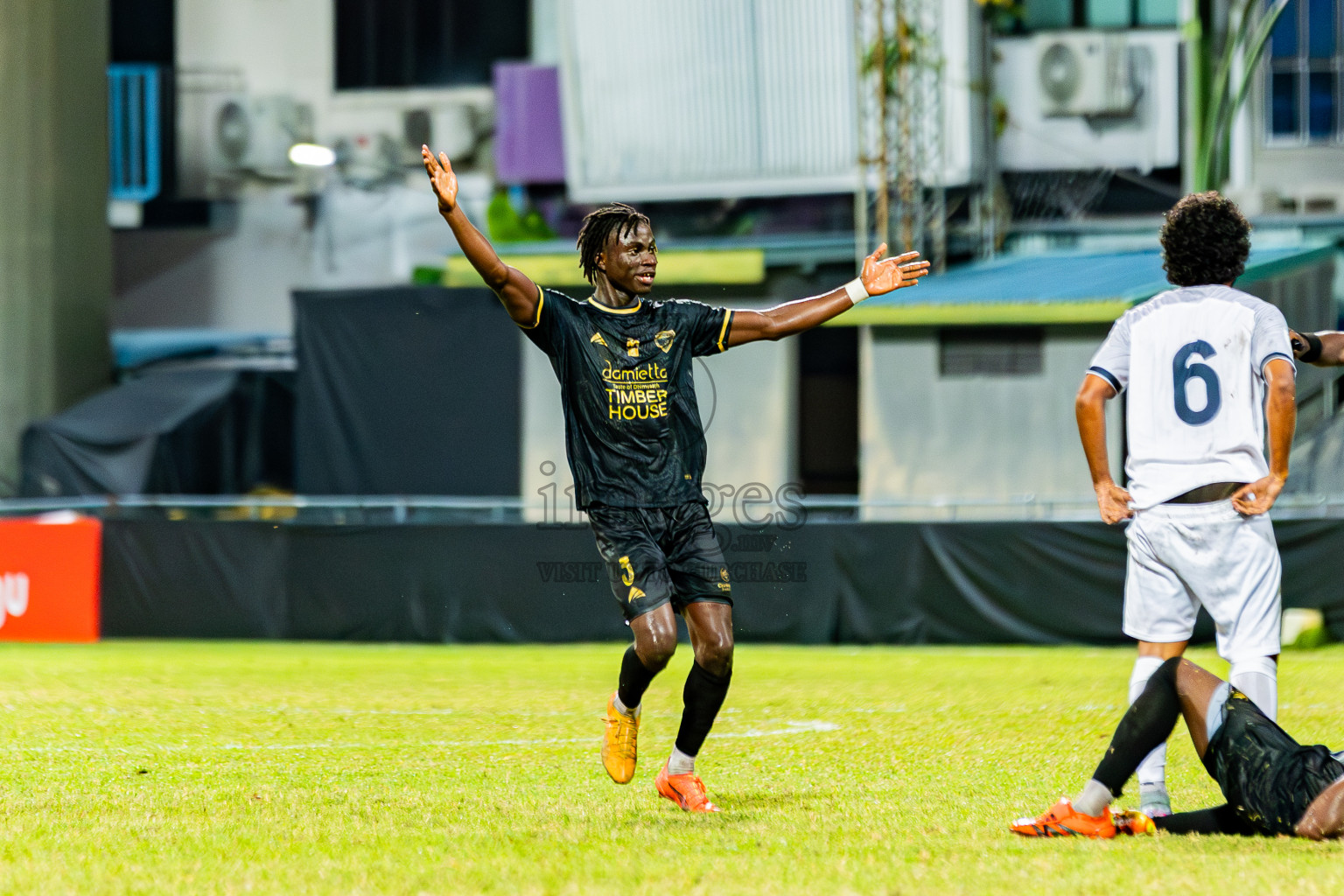 Club Eagles vs Club Green Streets in Dhivehi Premier League 2025/26 held in National Football Stadium, Male', Maldives on Wednesday, 1st September 2025. Photos: Areef Adam / Images.mv