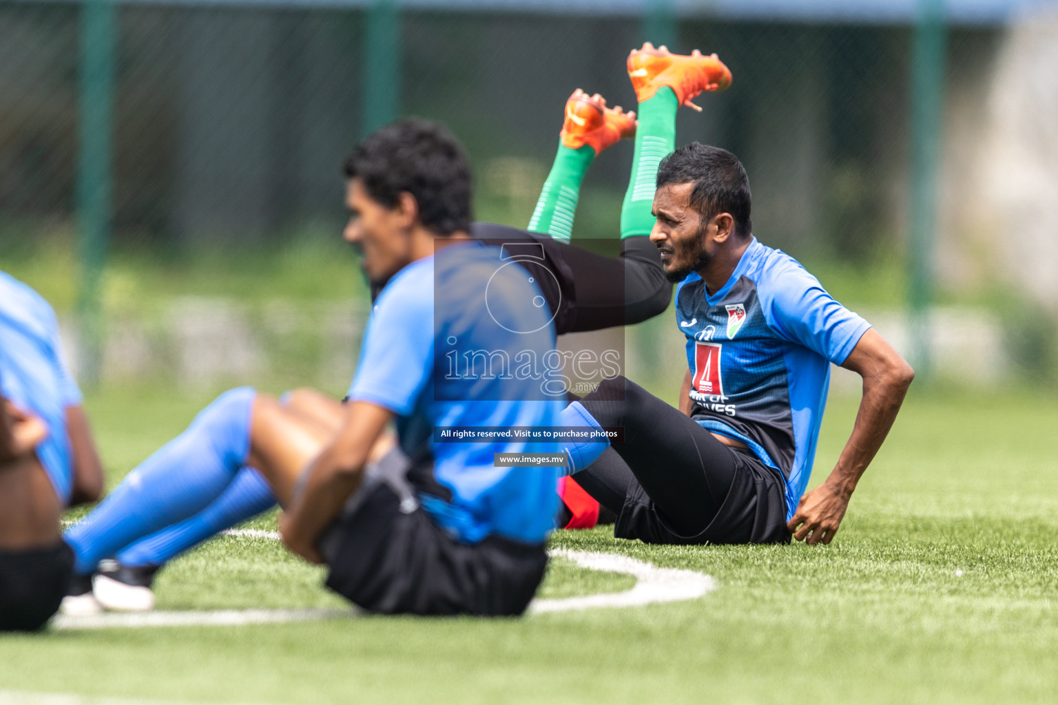 Maldives and Bangladesh Practice Sessions on 23 June 2023 before their match in Bangabandhu SAFF Championship 2023 held in Bengaluru Football Tournament