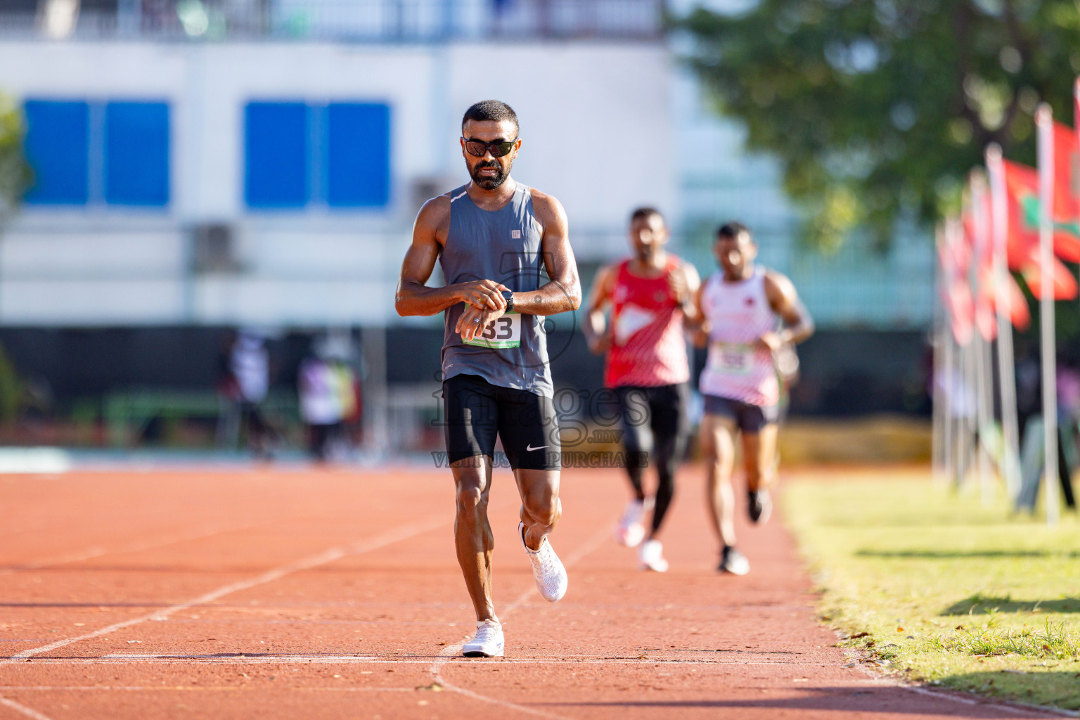 Day 2 of 12th Milo Association Championships was held in Ekuveni Track at Male', Maldives on Friday, 25th April 2025. 
Photos: Hassan Simah / images.mv