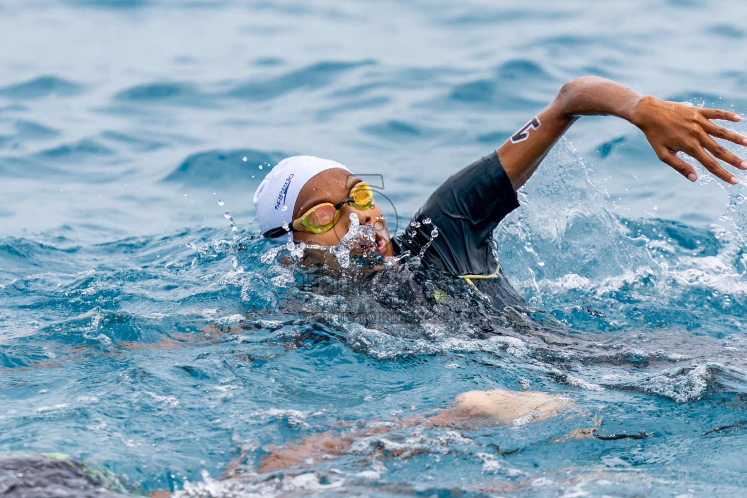 15th National Open Water Swimming Competition 2024 held in Kudagiri Picnic Island, Maldives on Saturday, 28th September 2024. Photos: Nausham Waheed / images.mv