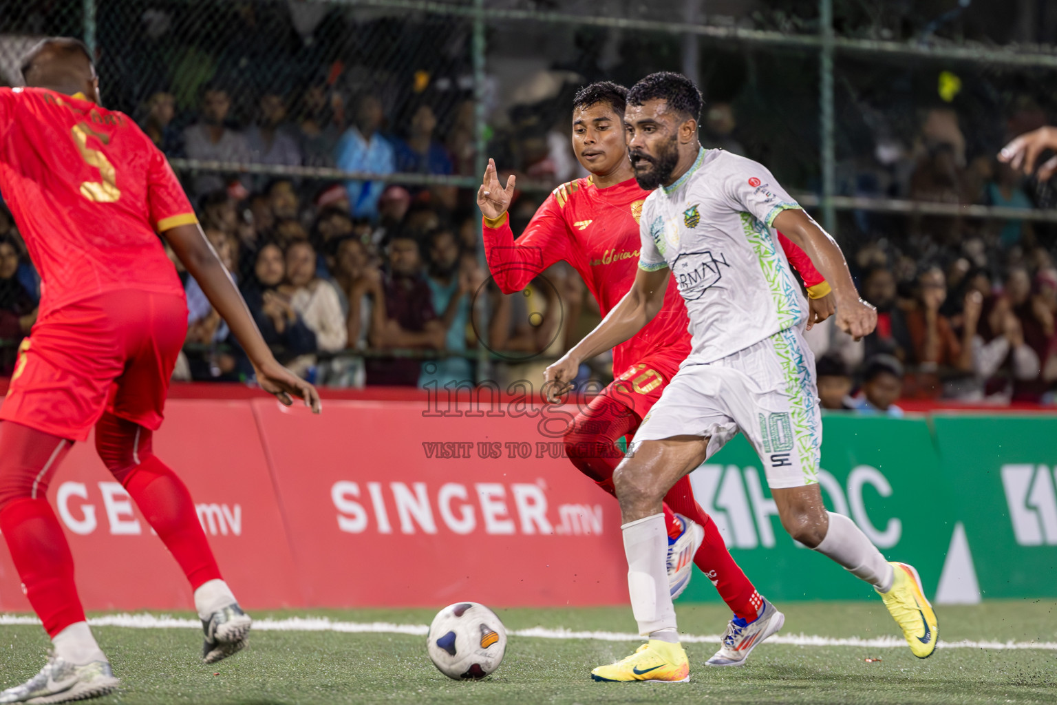 Maldivian vs Club WAMCO in Quarter Finals of Club Maldives Cup 2024 held in Rehendi Futsal Ground, Hulhumale', Maldives on Wednesday, 9th October 2024. Photos: Ismail Thoriq / images.mv