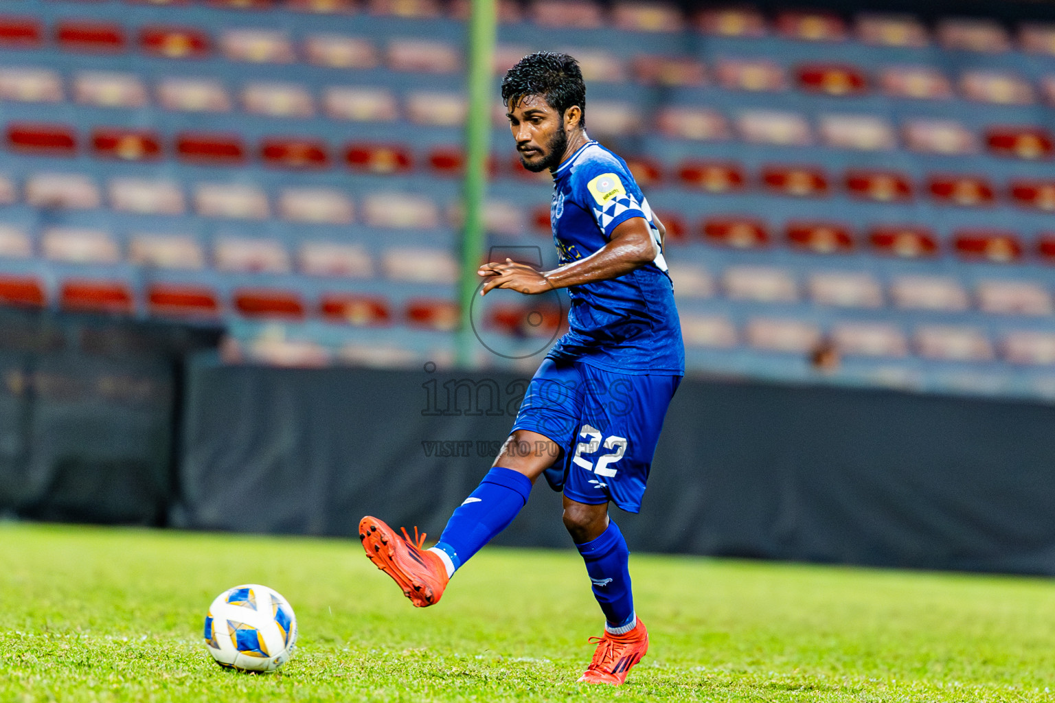 United Victory vs New Radiant Sports Club in Dhivehi Premier League 2025/26 held in National Football Stadium, Male', Maldives on Thursday, 25th September 2025. Photos: Areef Adam / Images.mv